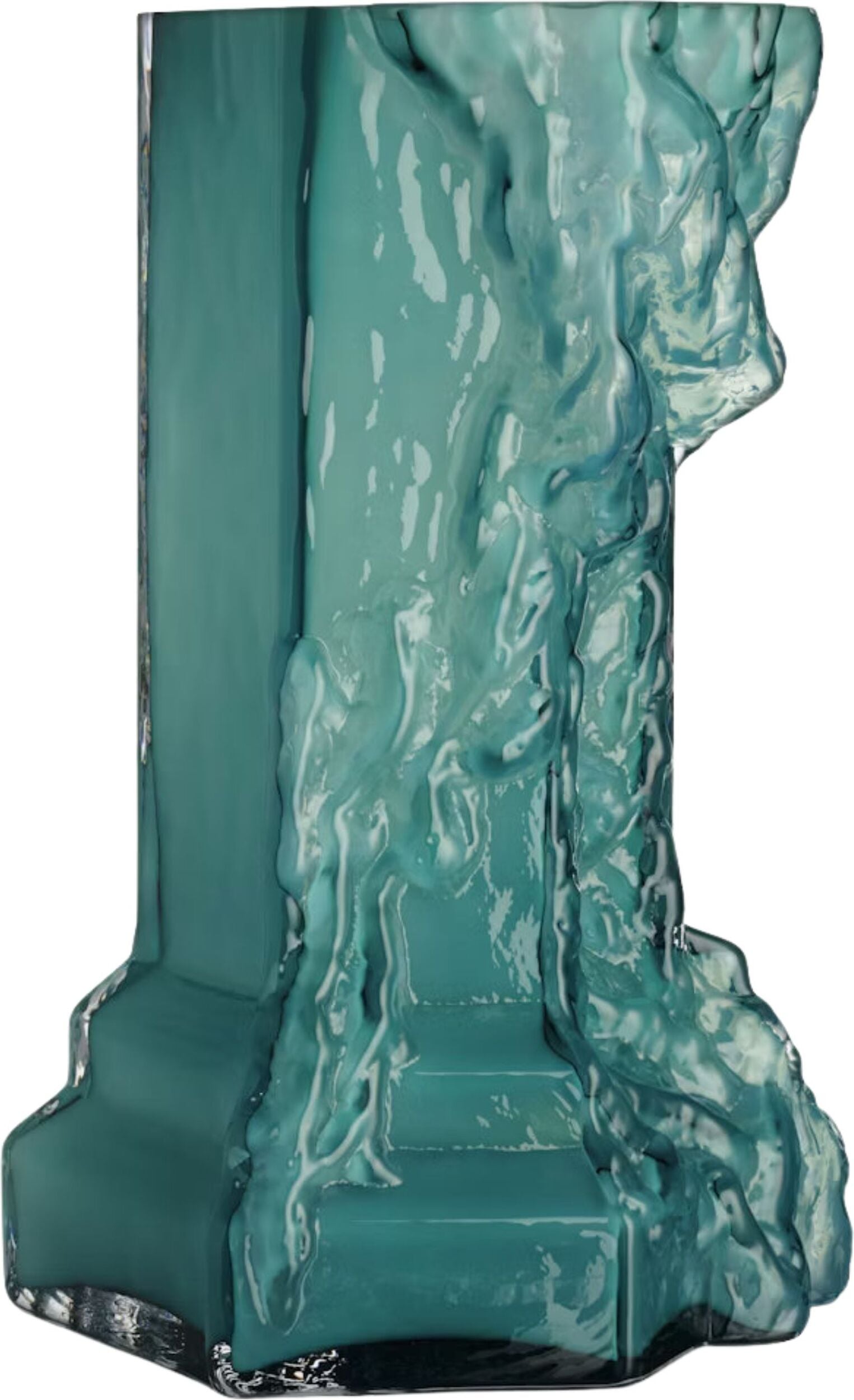 Wazon Rocky Baroque 35 cm petrol blue