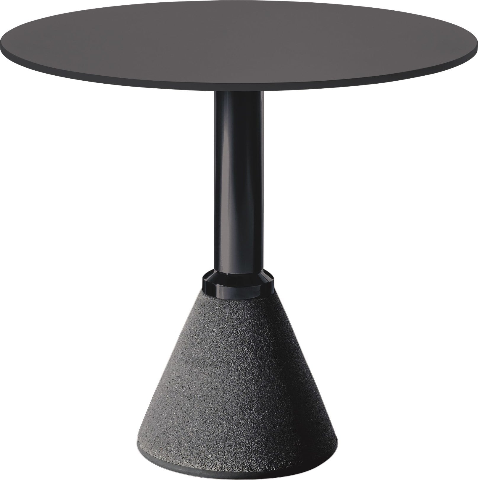 Stolik Table_One Bistrot czarne blat i rama