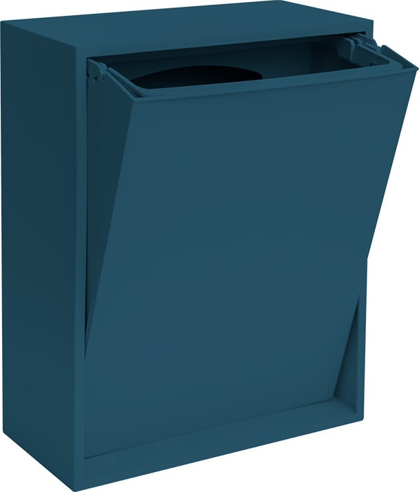 Kosz na śmieci ścienny ReCollector Recycling Box granatowy