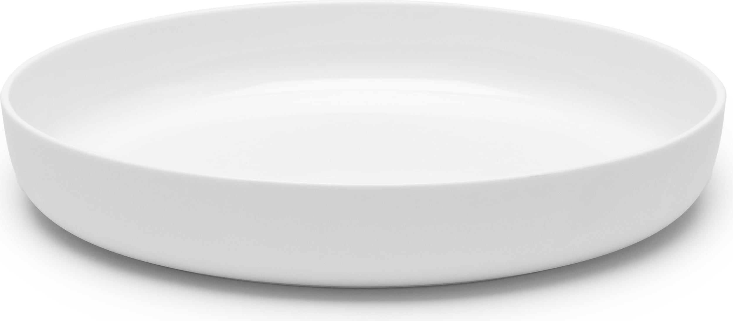 Talerze głębokie Base 28 cm białe 4 szt.