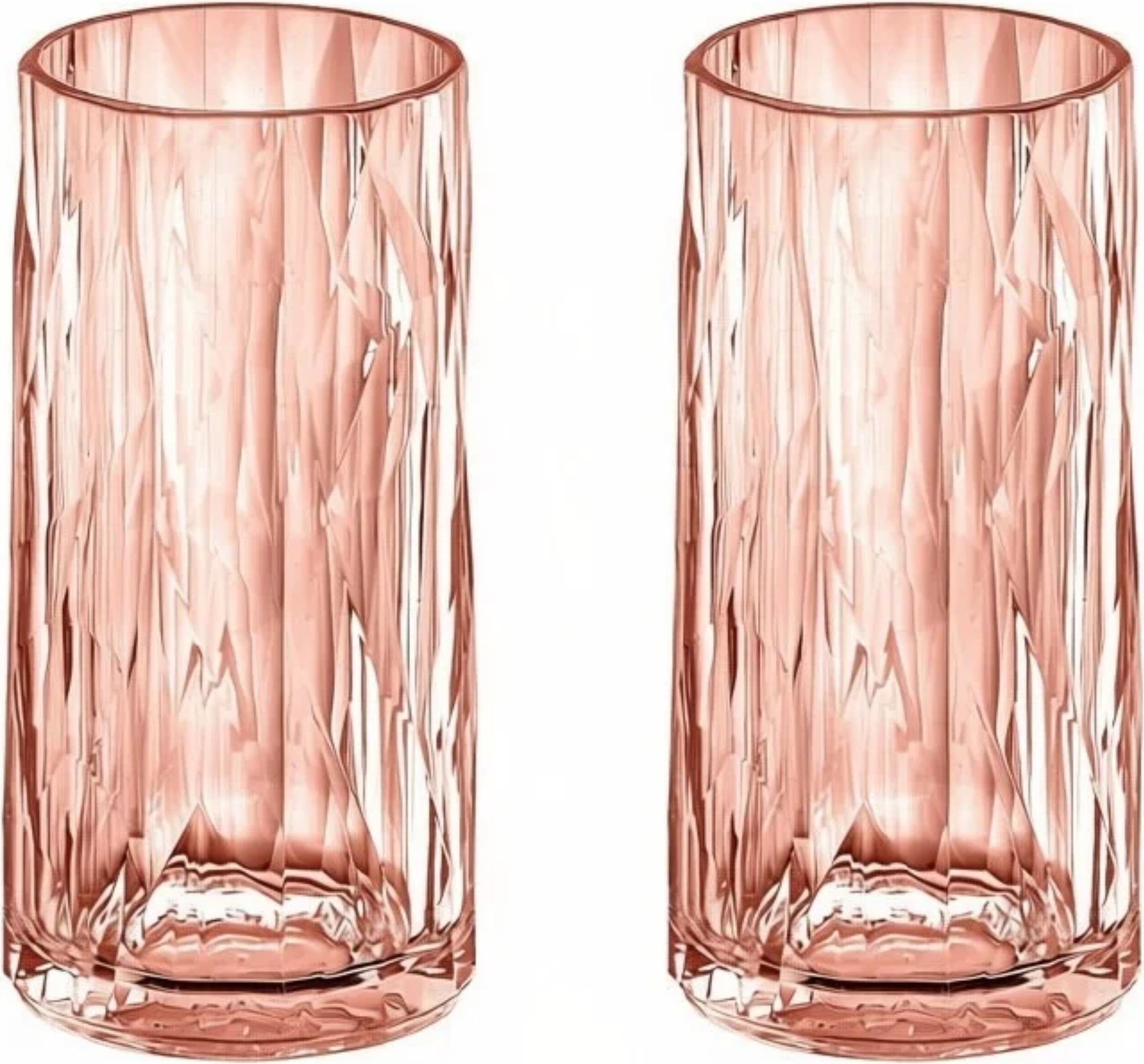 Szklanki z tworzywa Club No. 8 Tritan 300 ml różowe 2 szt.