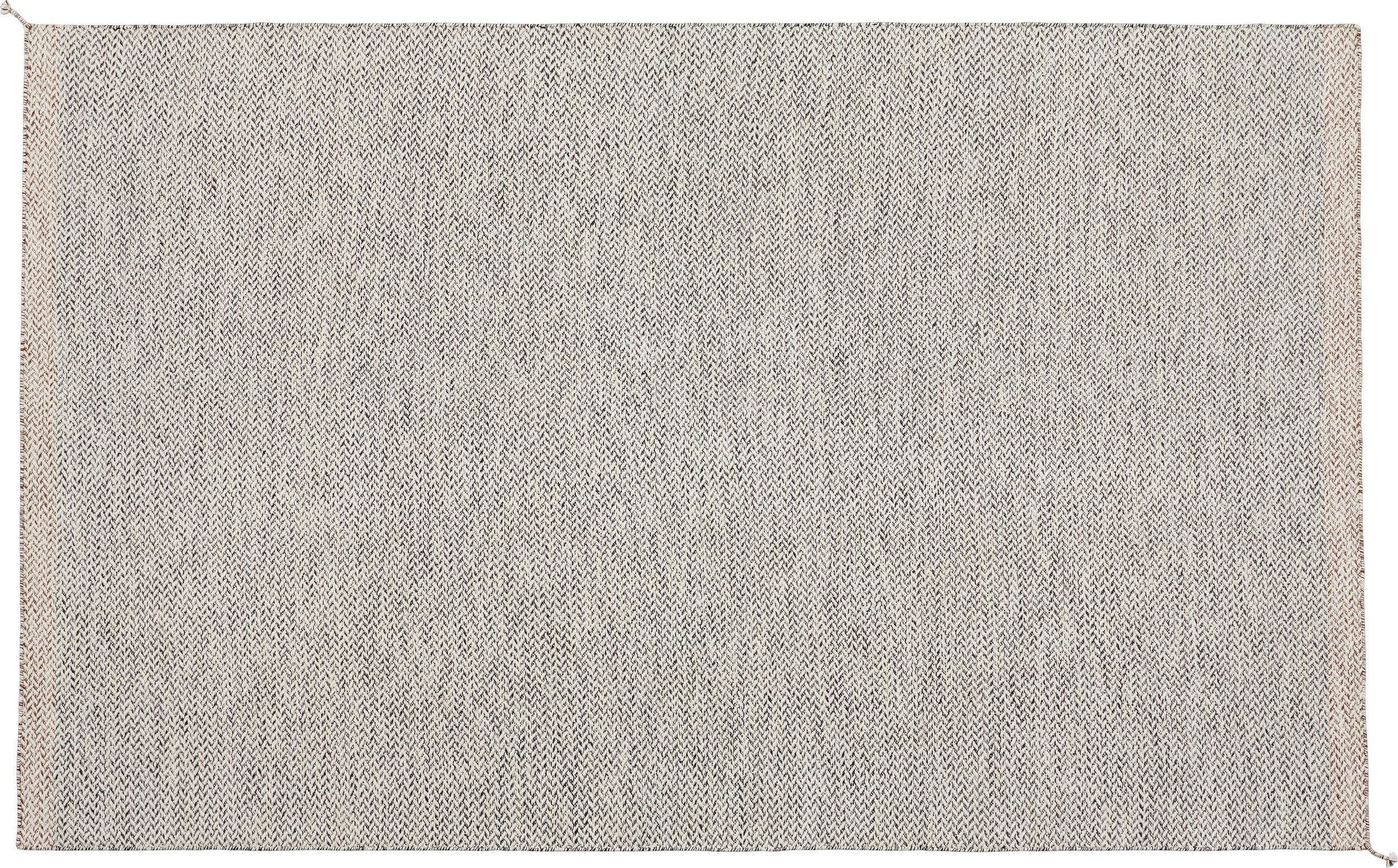 Dywan Ply 200 x 300 cm czarno-biały z recyklingu
