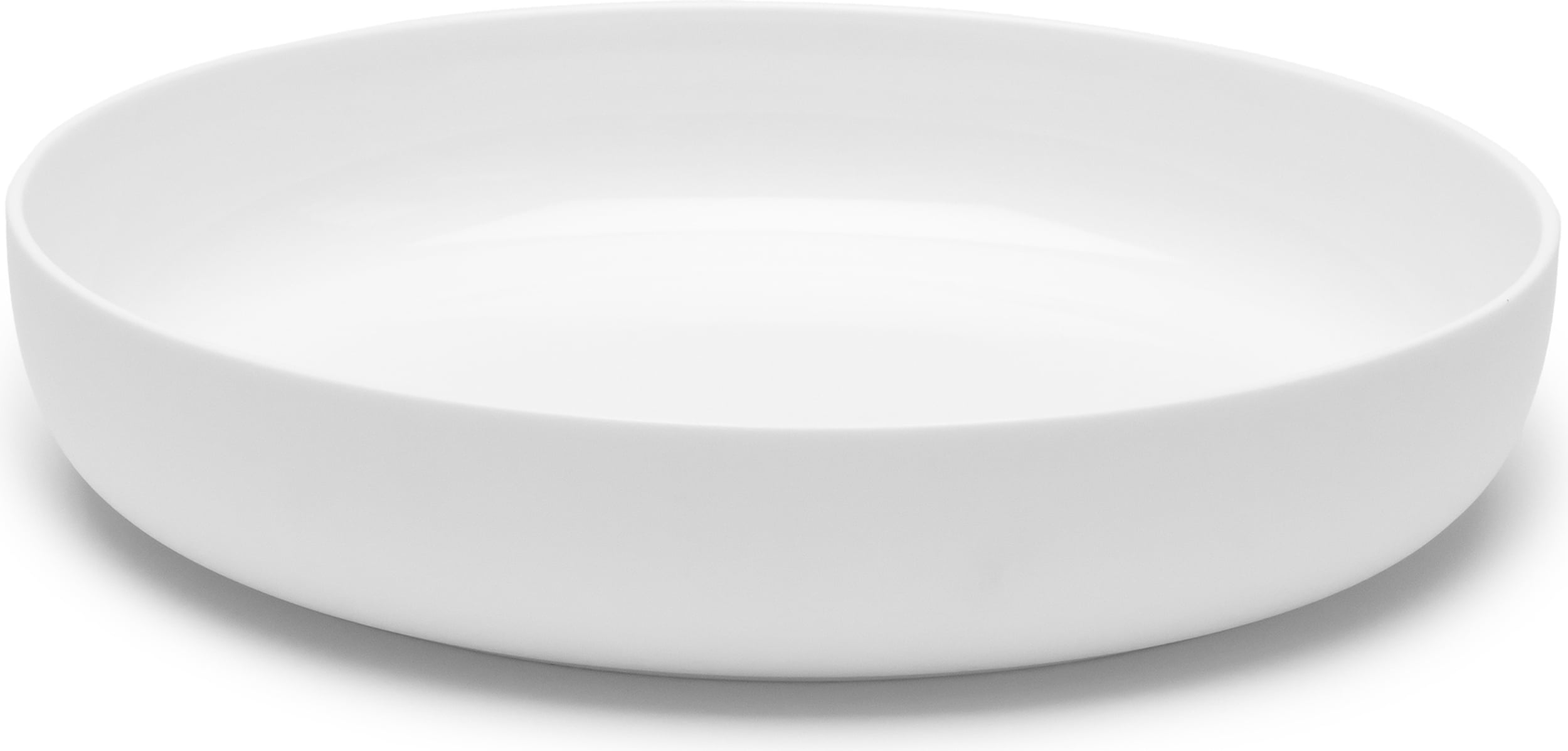Talerze głębokie Base 24 cm białe 4 szt.