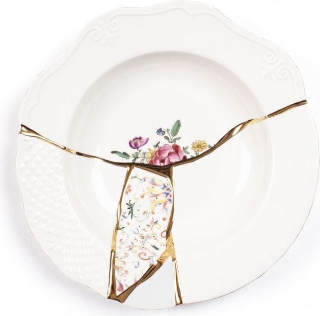 Talerz głęboki Kintsugi n-3
