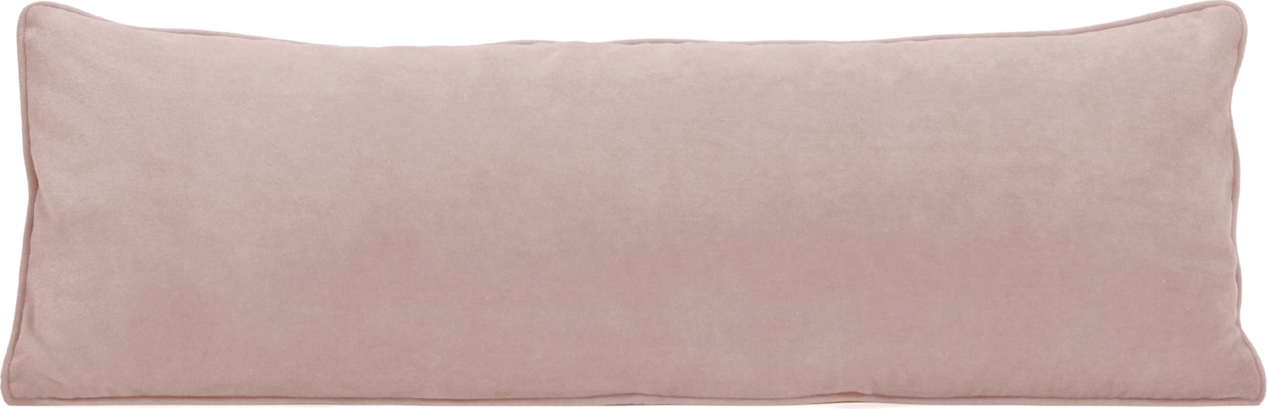 Poduszka na sofę Ono Velvet 40 x 110 cm różowa