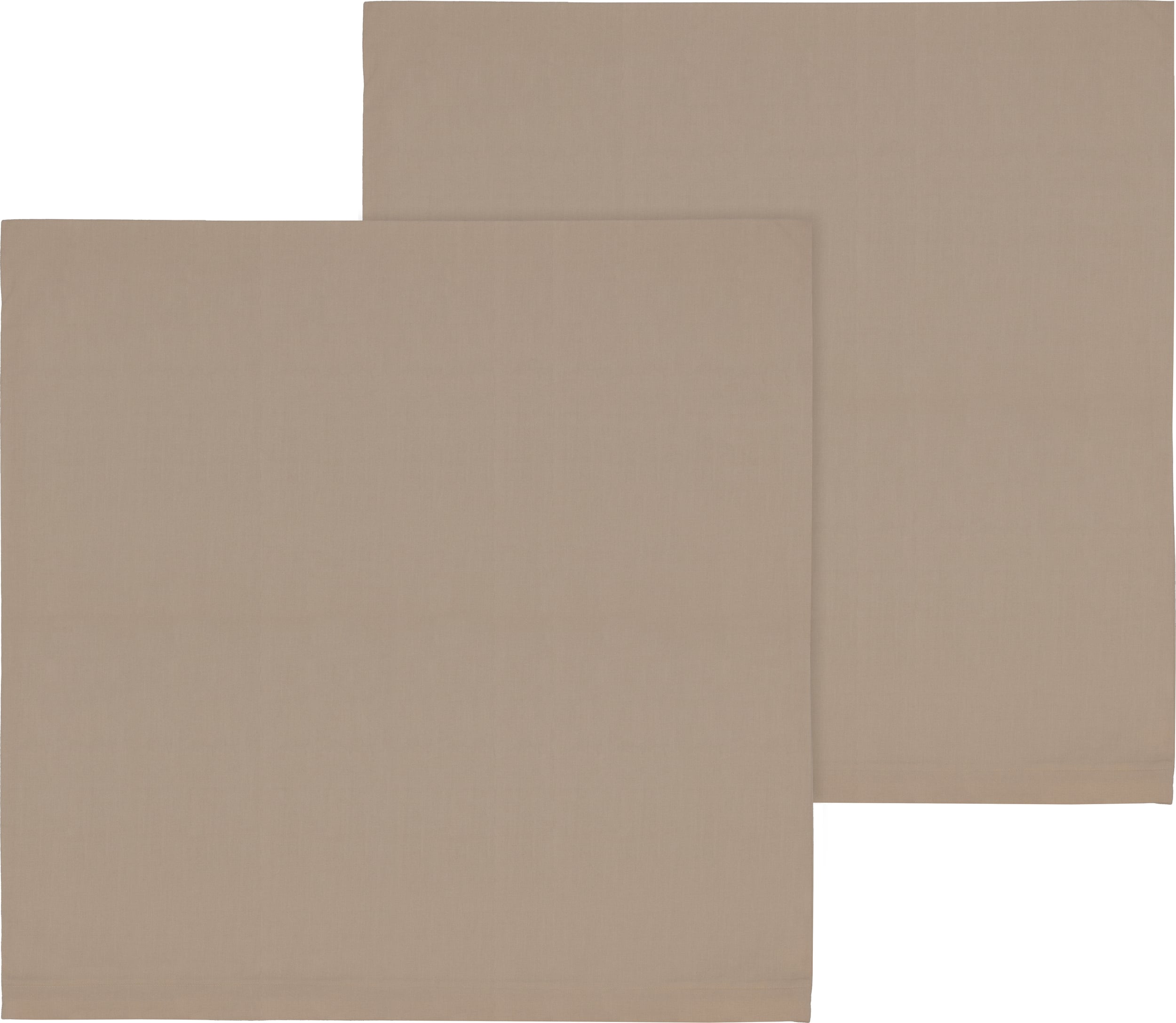 Poszewki na poduszki Calm 60 x 63 cm taupe 2 szt.