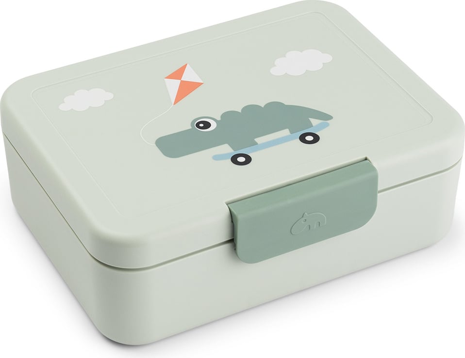 Lunchbox dziecięcy z podziałką Playground