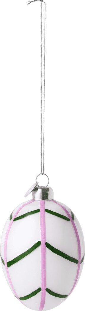 Dekoracja wisząca Souvenir Easter 7 5 cm fioletowo-zielona