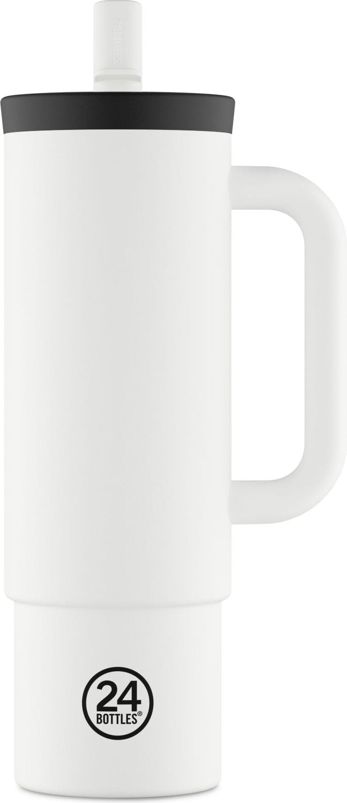 Kubek termiczny Straw Ice White 800 ml