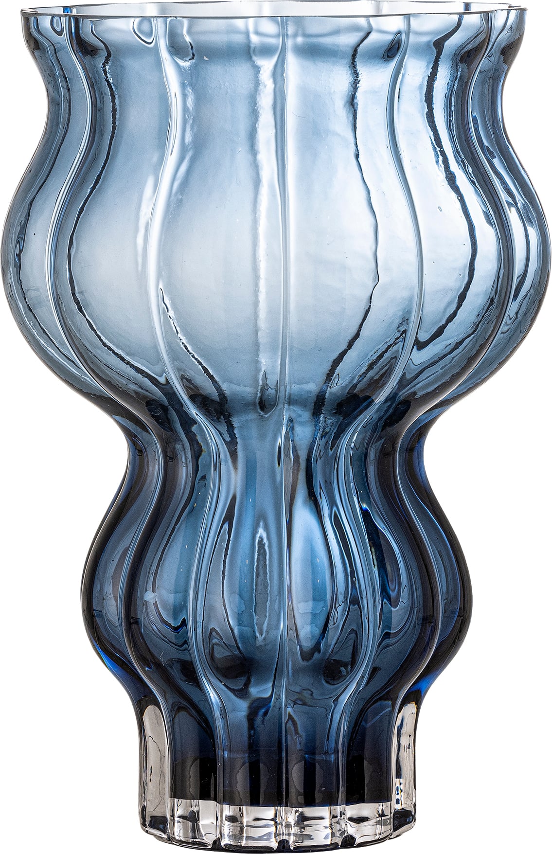 Wazon Zanna 26 cm niebieski