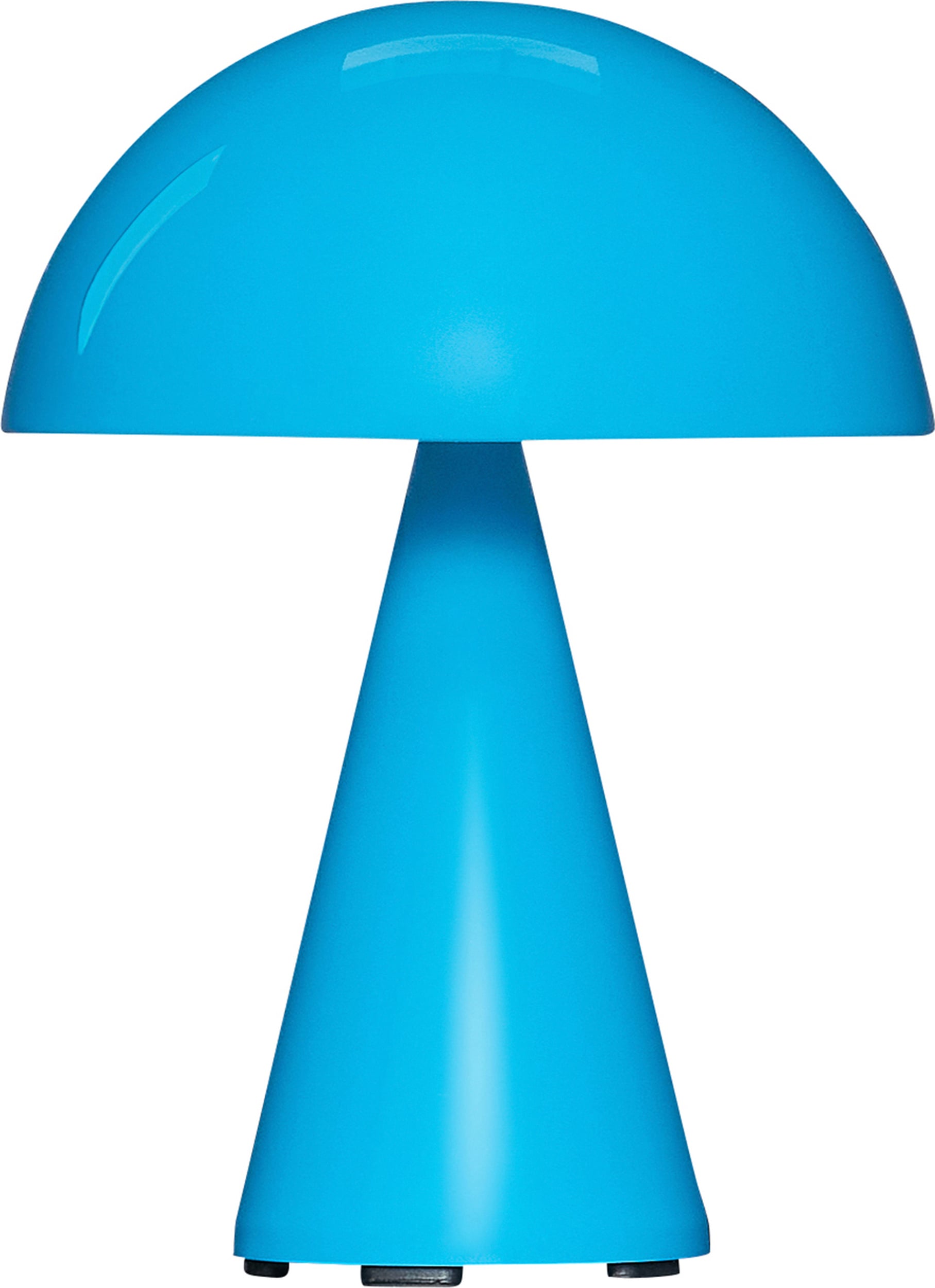 Lampa stołowa bezprzewodowa Mush 20 cm niebieska