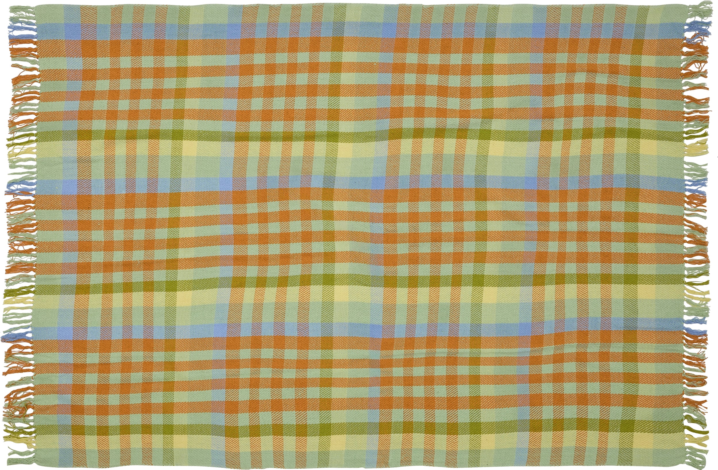 Koc Tarta 140 x 200 cm żółty
