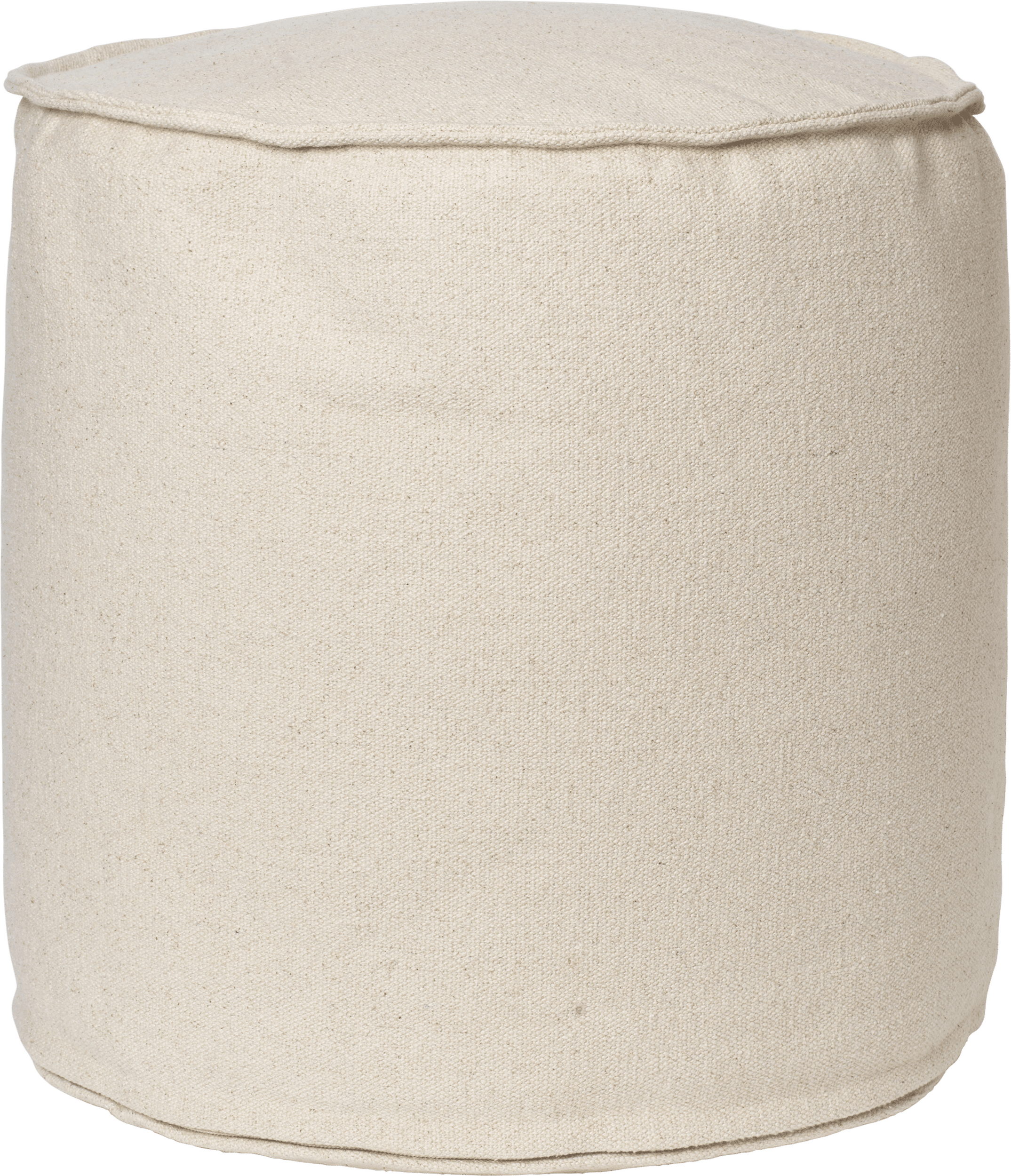 Puf Aun 40 cm złamana biel