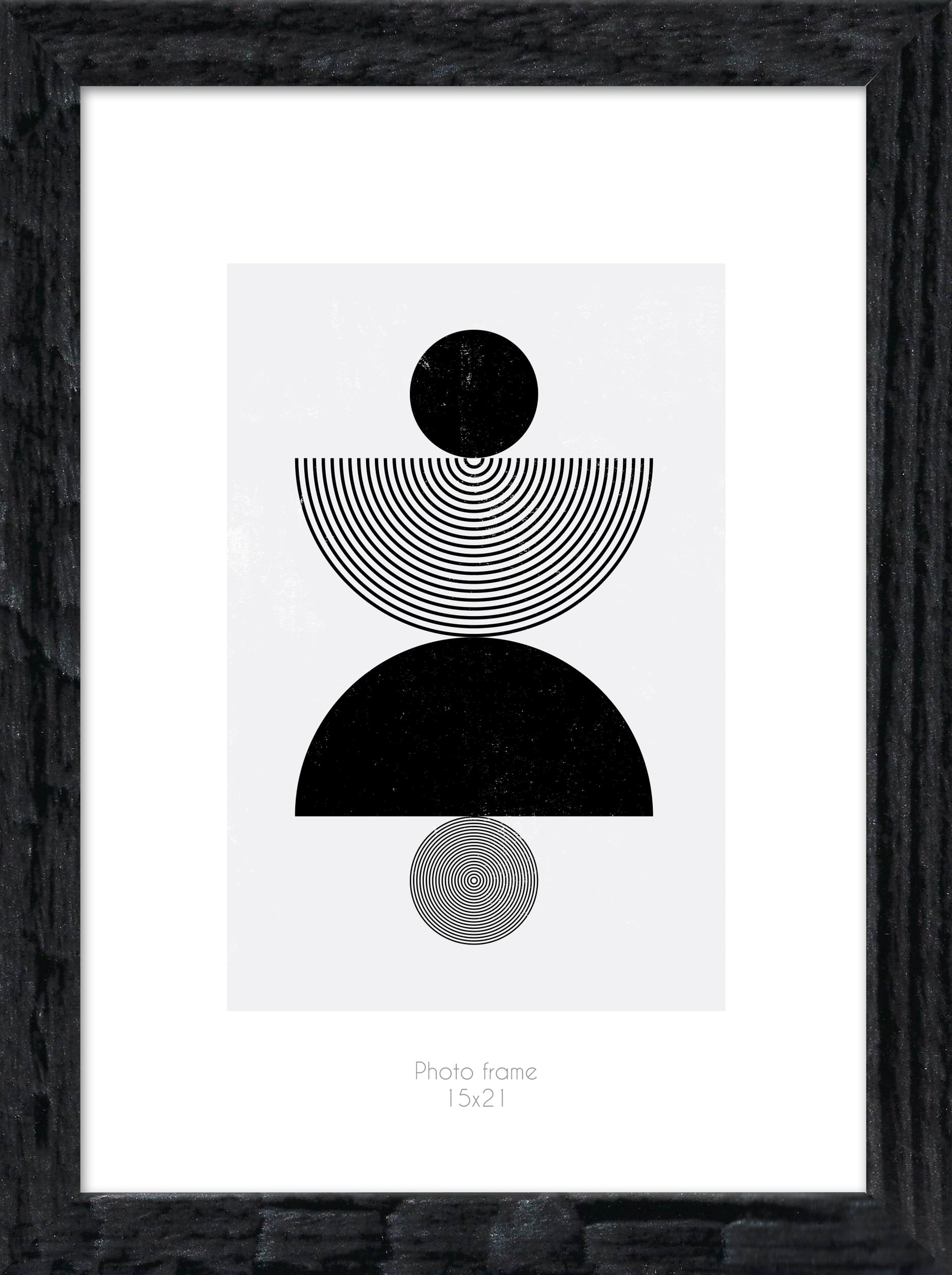 Ramka na zdjęcia Kyoto 15 x 21 cm czarna