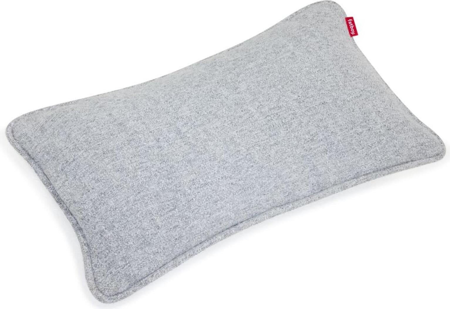 Poduszka dekoracyjna Puff Boucle 65 x 24 cm szara