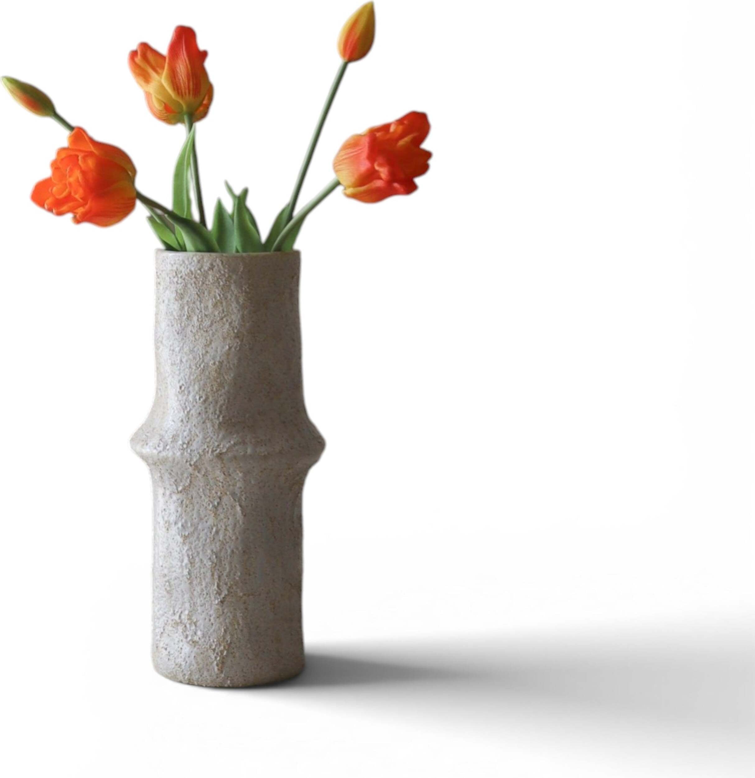 Kwiat sztuczny Botane tulipany 47 cm pomarańczowe odmiana Triumph