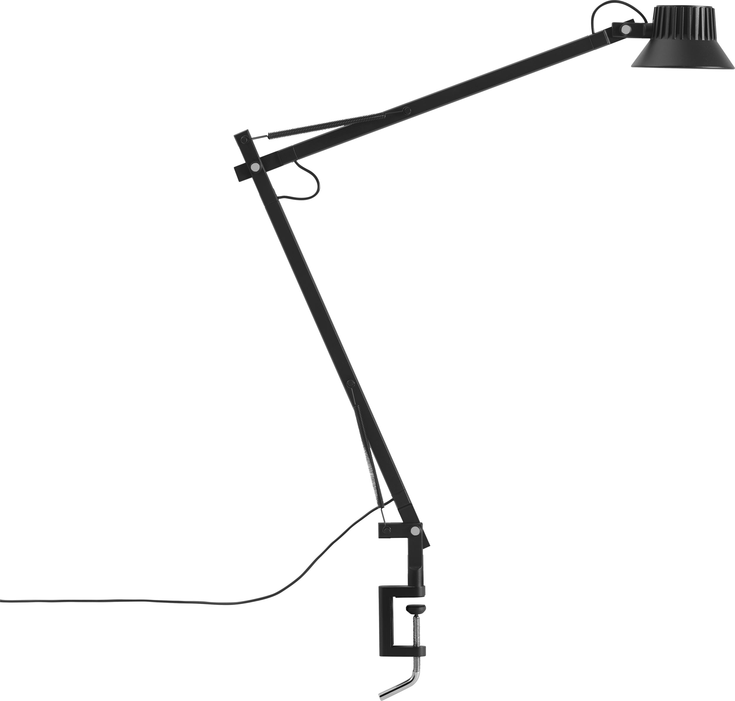 Lampa stołowa Dedicate L2 czarna z klamrą