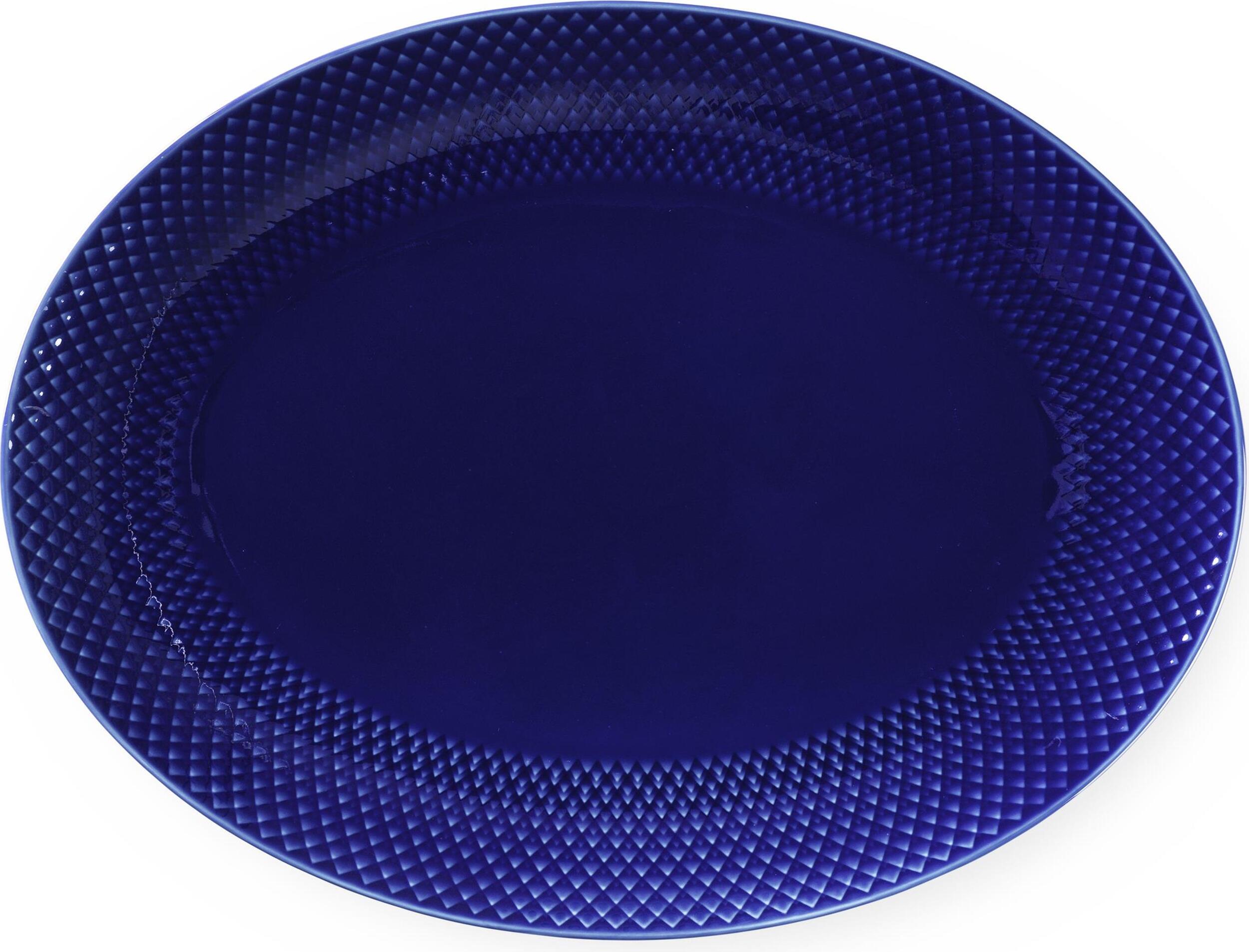 Półmisek Rhombe 35 cm granatowy