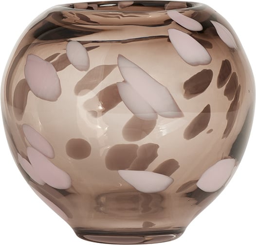 Wazon Jali 13 cm ciemnobrązowy