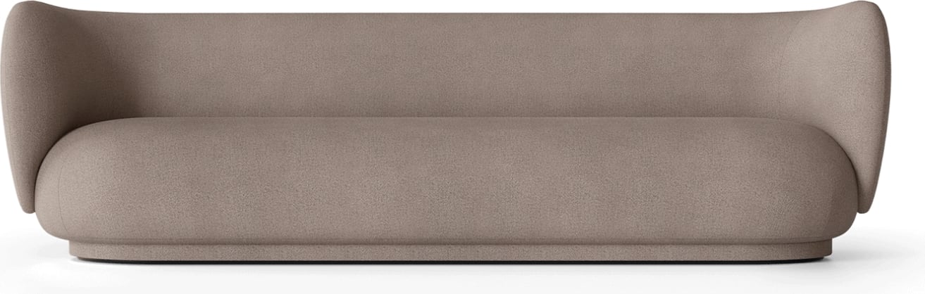 Sofa czteroosobowa Rico Brushed ciepłoszara