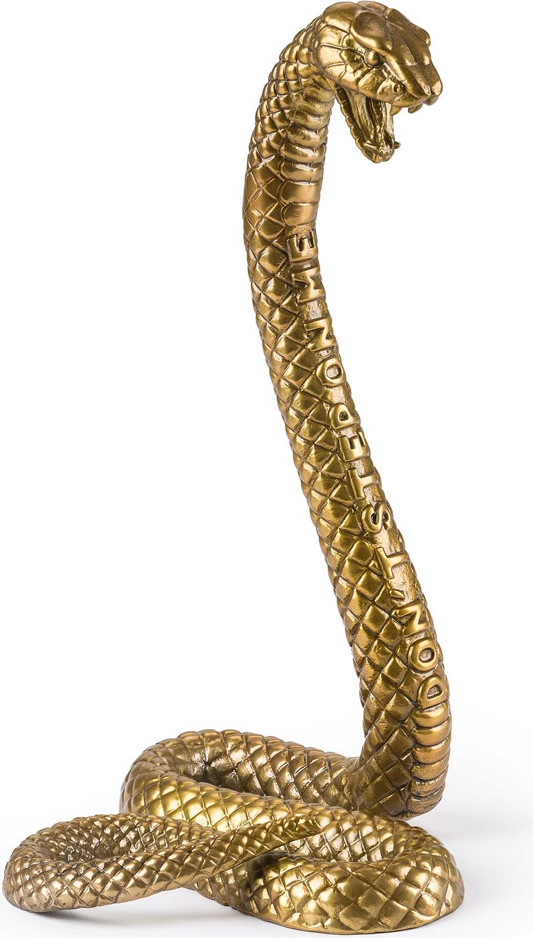 Dekoracja Wunderkammer złota Snake