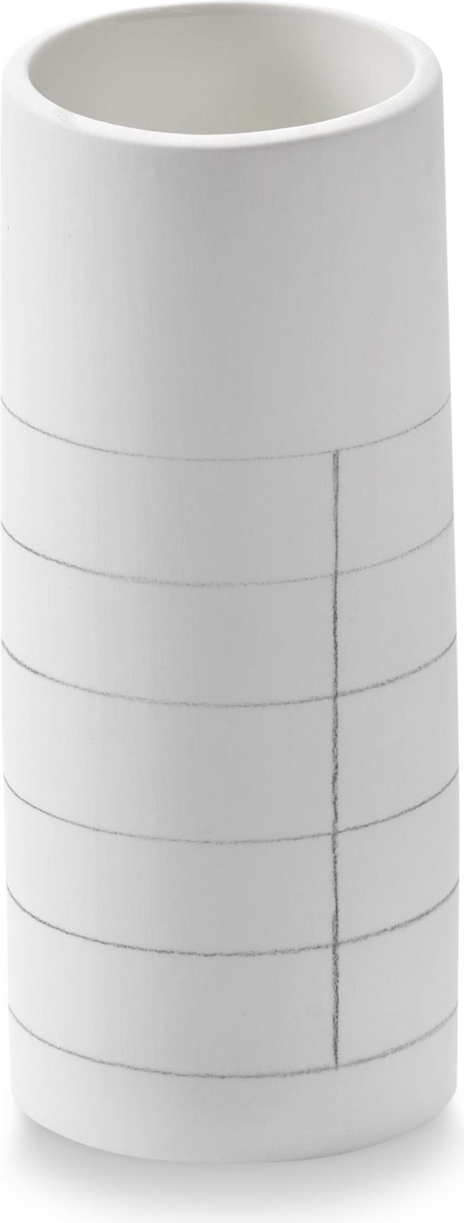 Wazon Graph 16 8 cm jasnoszary