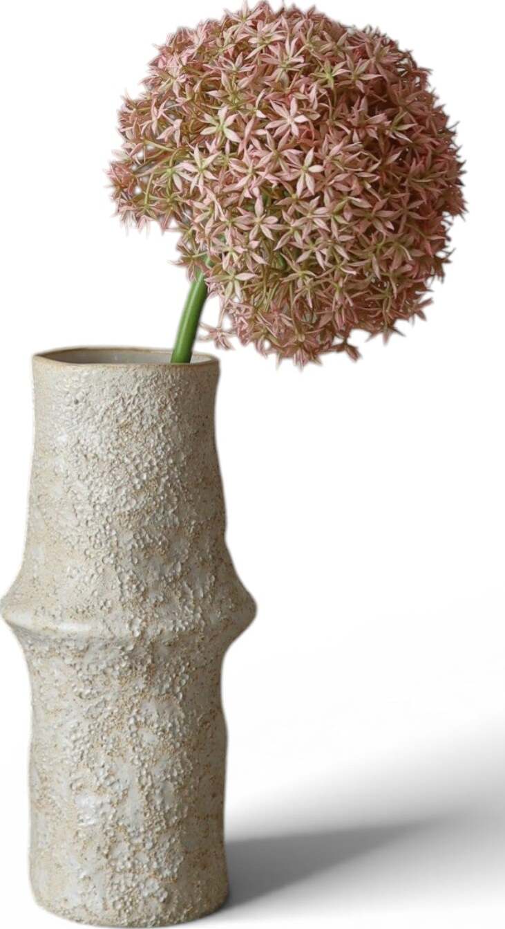 Kwiat sztuczny Botane czosnek ozdobny 92 cm różowy