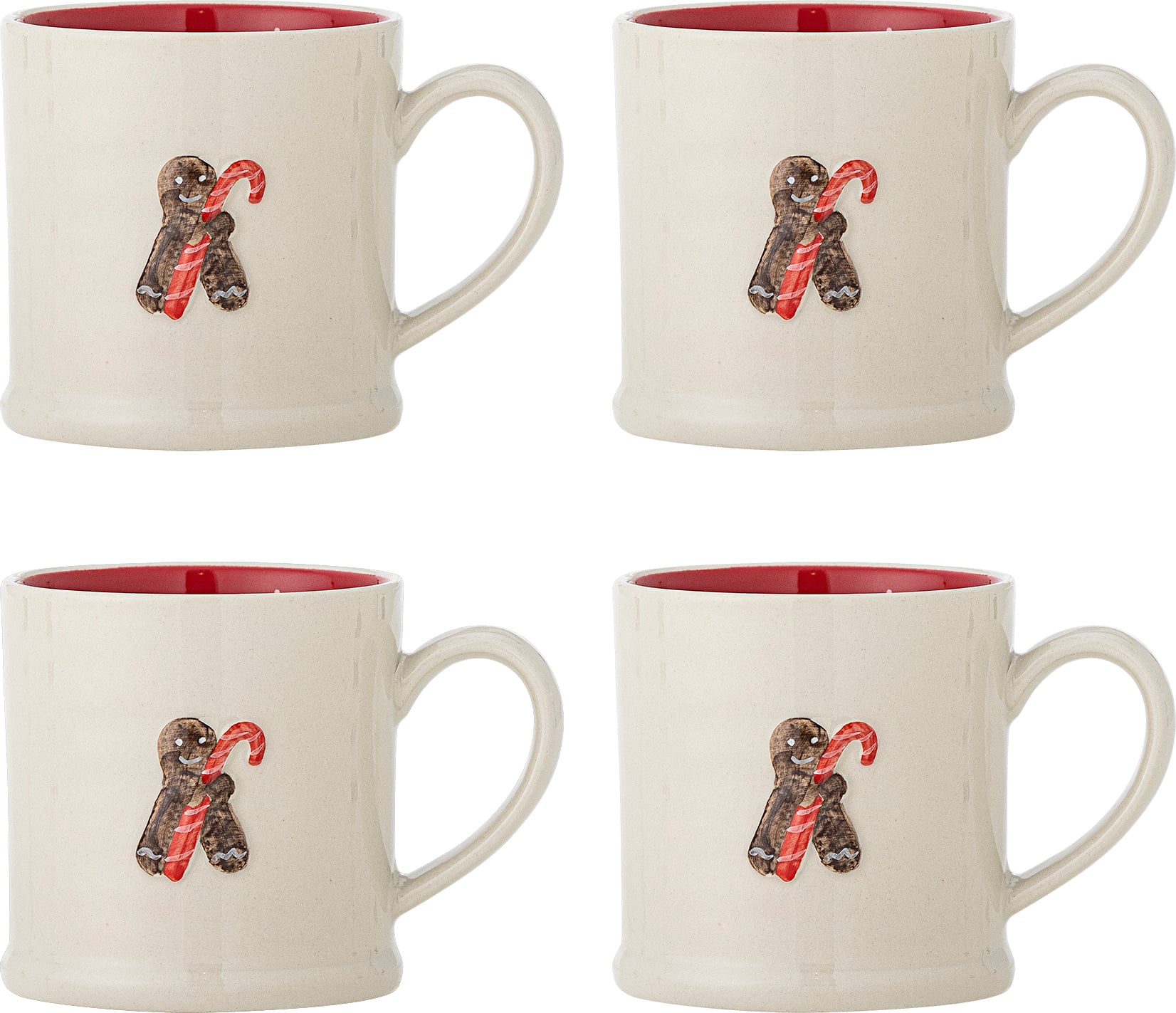 Kubki Kenai 300 ml czerwone 4 szt.