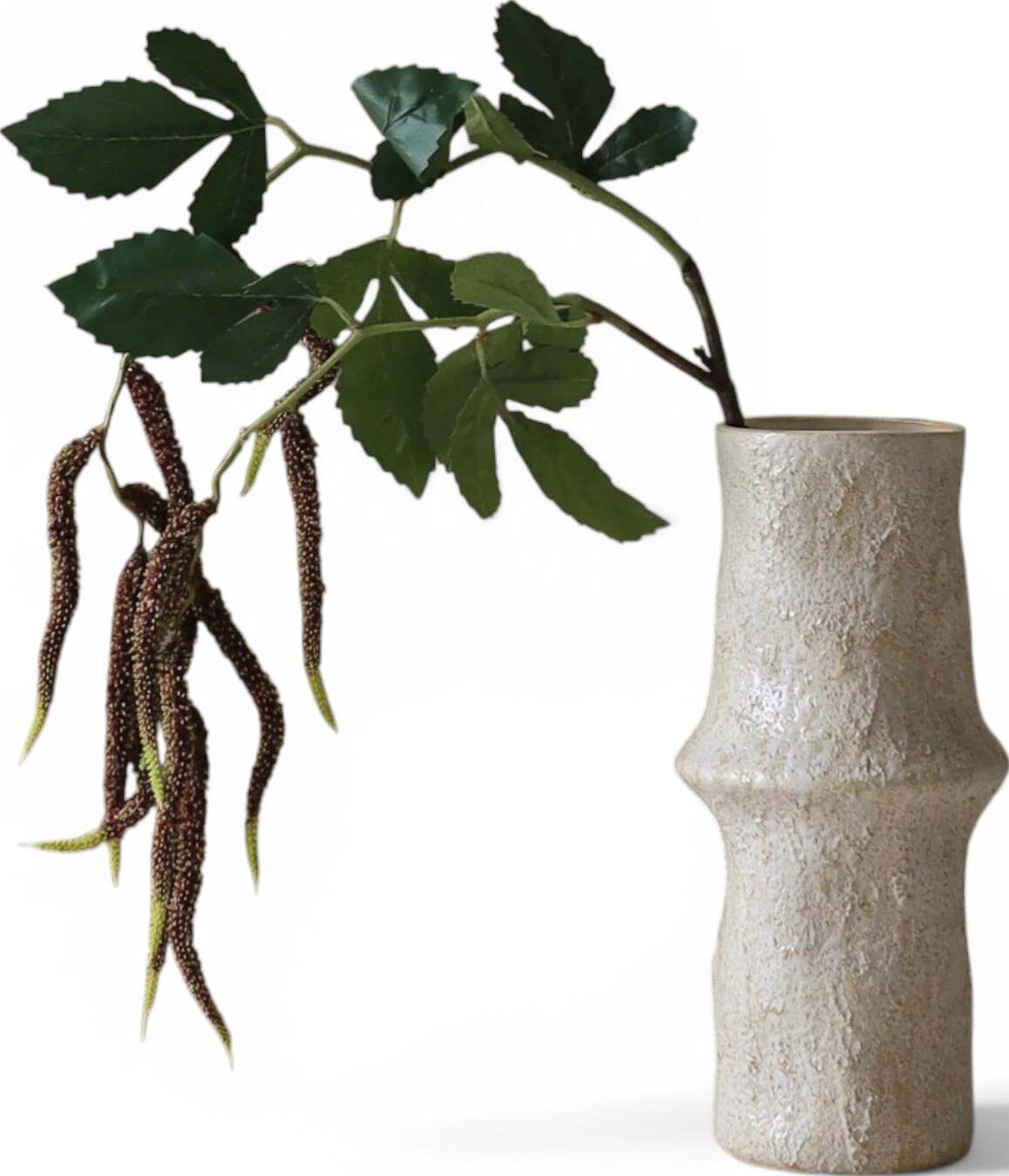 Kwiat sztuczny Botane amarantus 81 cm bordowy