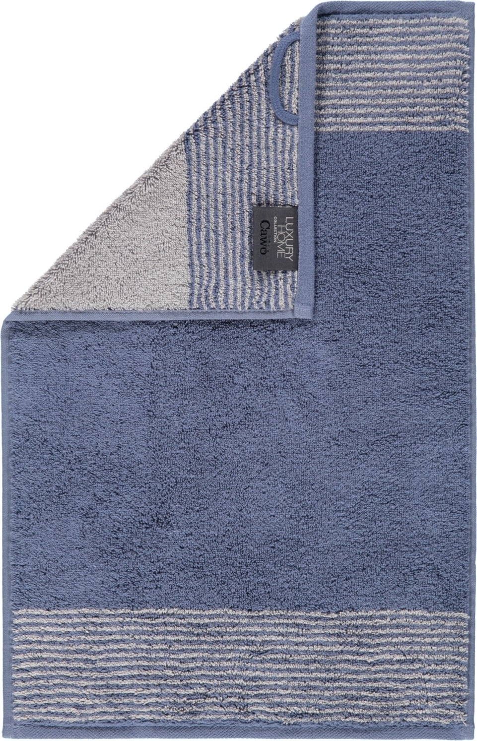 Ręcznik Two-Tone 30 x 50 cm ciemnoniebieski