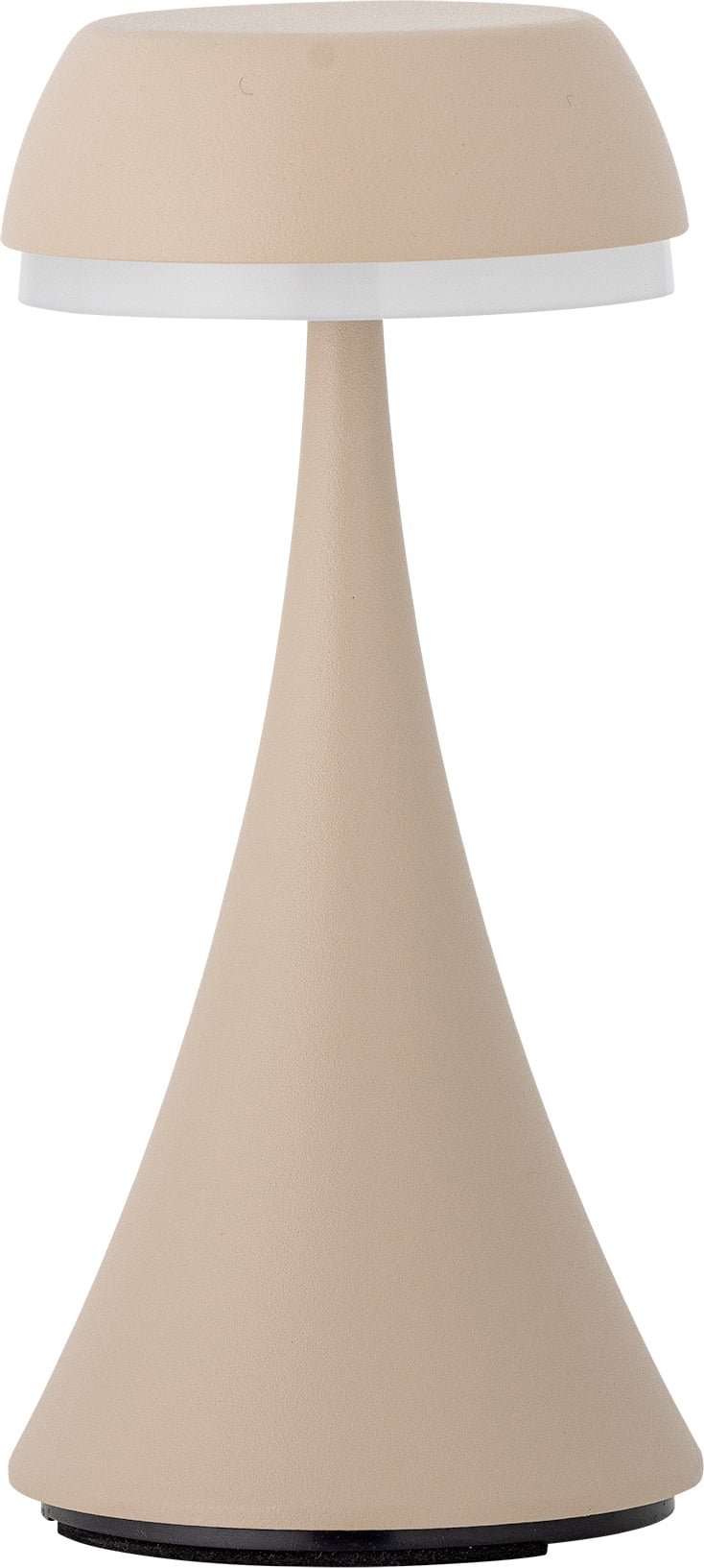 Lampa stołowa bezprzewodowa Pepple 17 5 cm beżowa