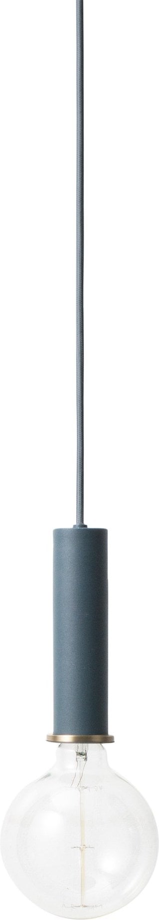 Lampa wisząca Socket Pendant duża ciemnoniebieska