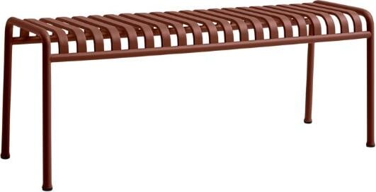 Ławka ogrodowa Palissade 120 cm czerwona