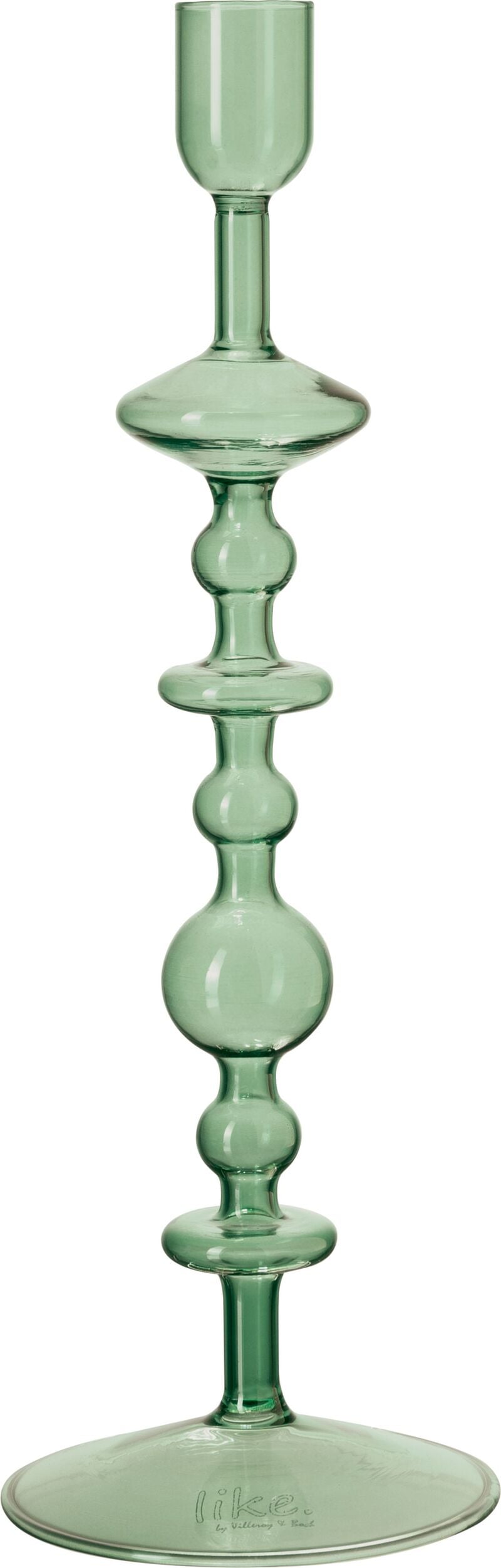 Świecznik na klasyczną świecę Like Home Sage 27 cm