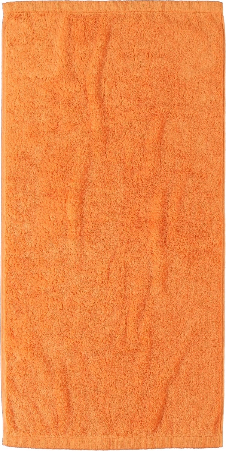 Ręcznik Lifestyle Sport gładki 50 x 100 cm mandarynkowy