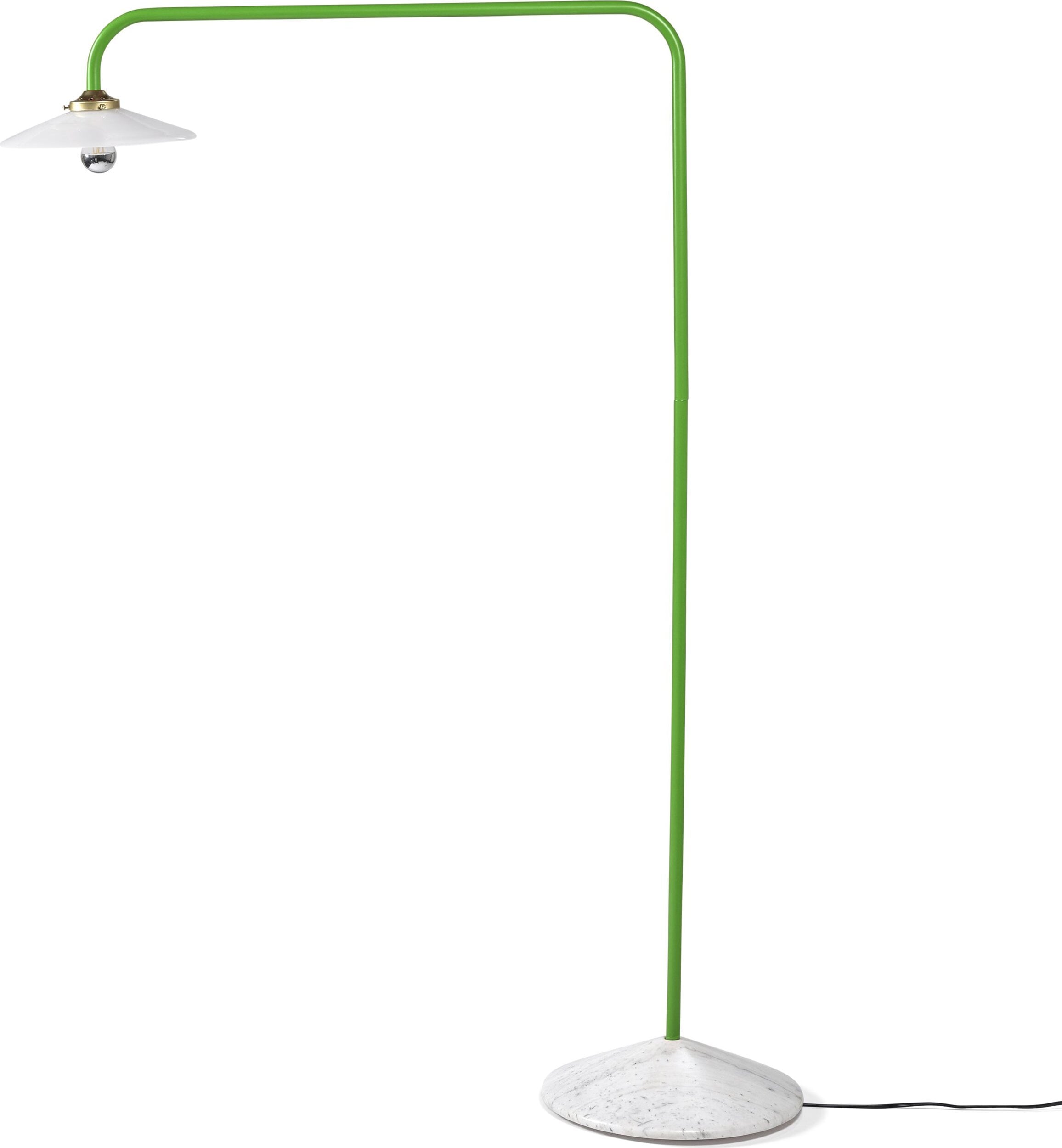 Lampa stojąca Marble No1 141 cm zielona