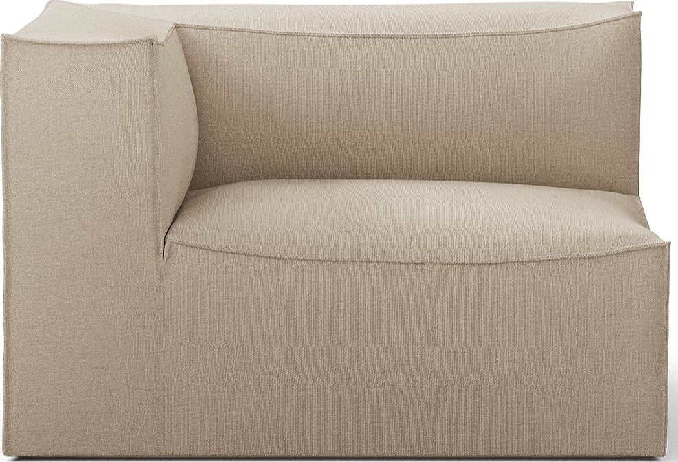 Narożnik lewostronny Catena Rich Linen 120 cm beżowy