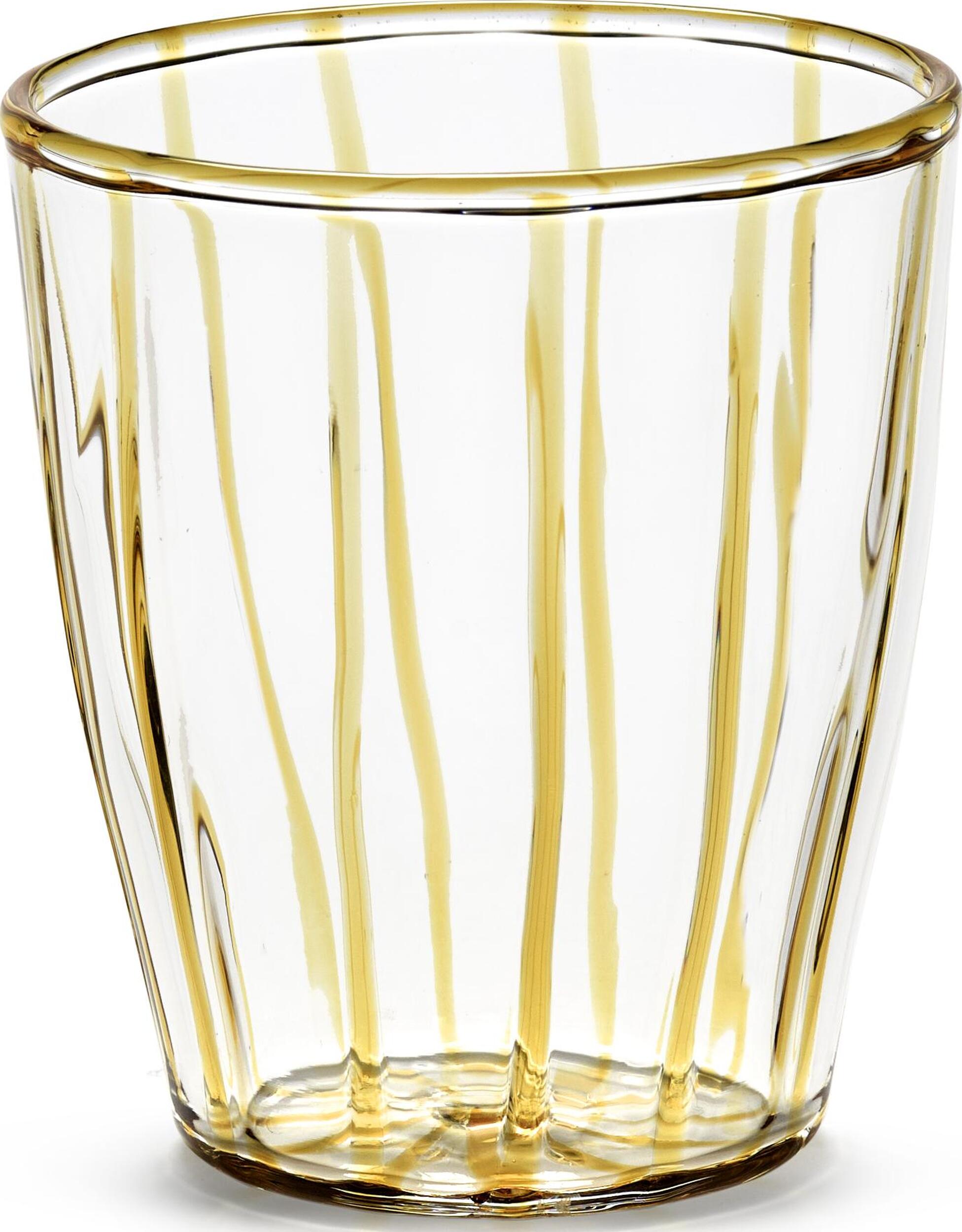 Szklanki Gigi 9 5 cm żółte 4 szt.