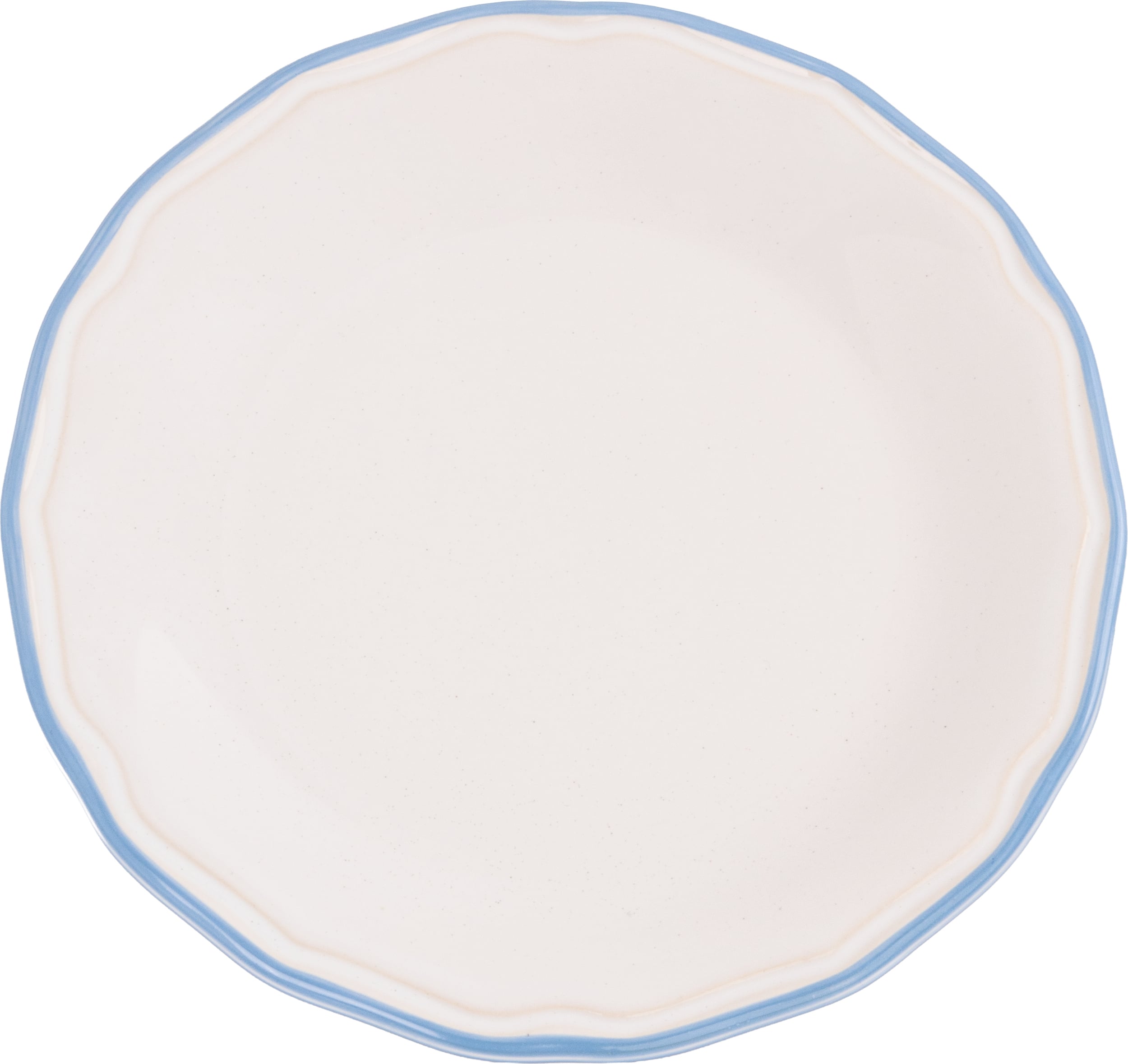 Talerzyk deserowy Asolo 21 cm biało-błękitny