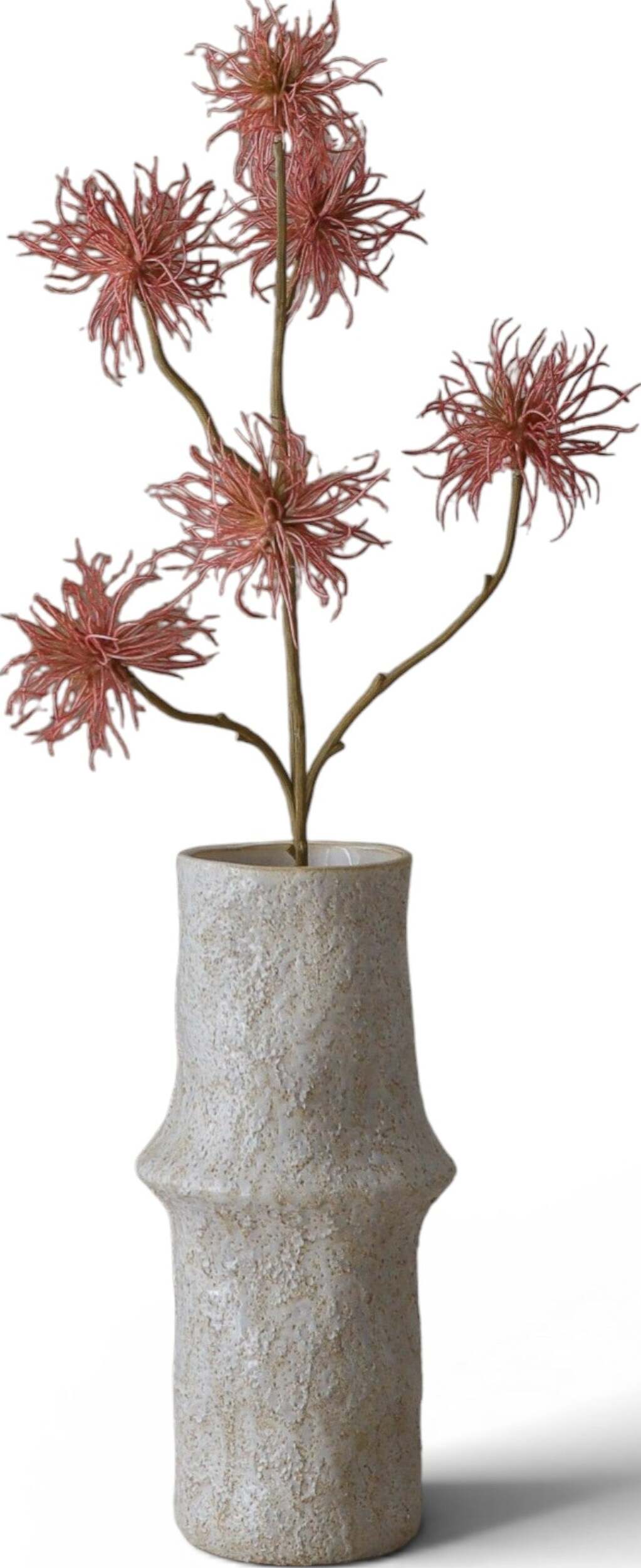 Kwiat sztuczny Botane czosnek ozdobny 73 cm różowy