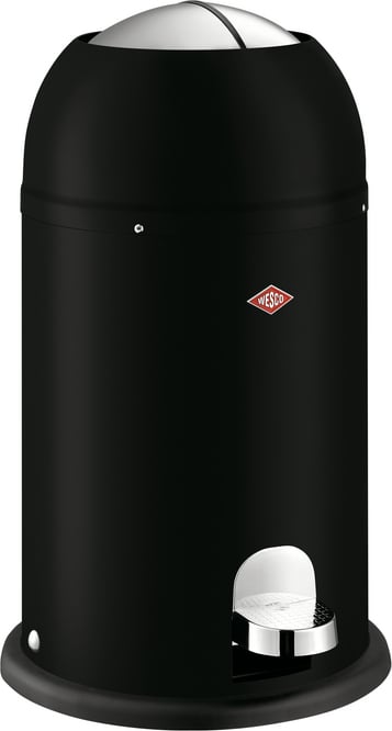 Kosz na śmieci KickMaster 12 l czarny mat