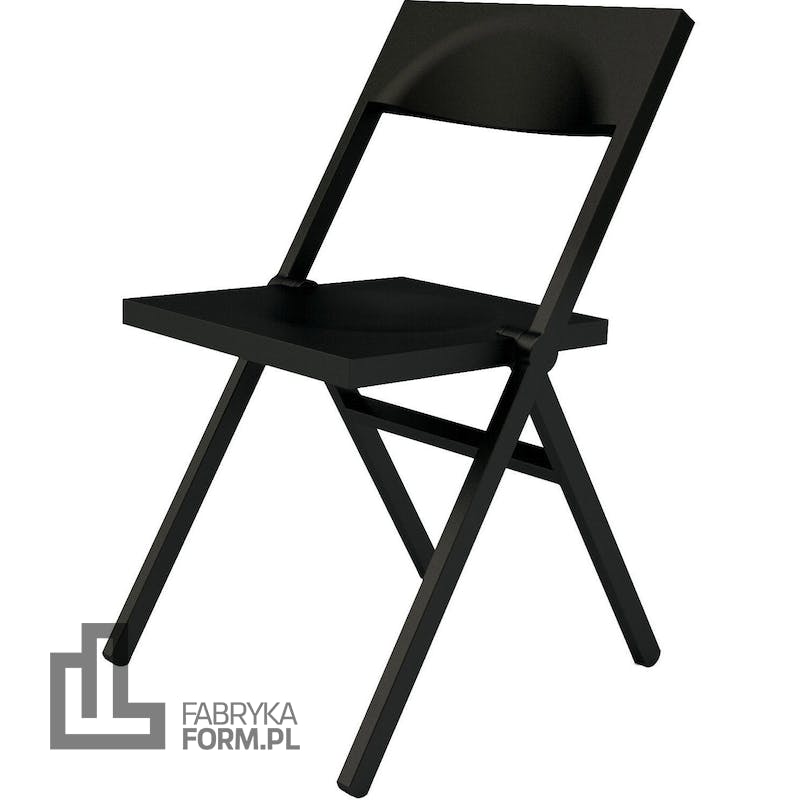 Krzesło Piana czarne