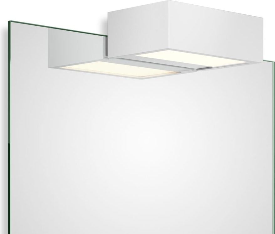 Lampa nad lustro Box Clip On LED 2700K 15 cm biały mat