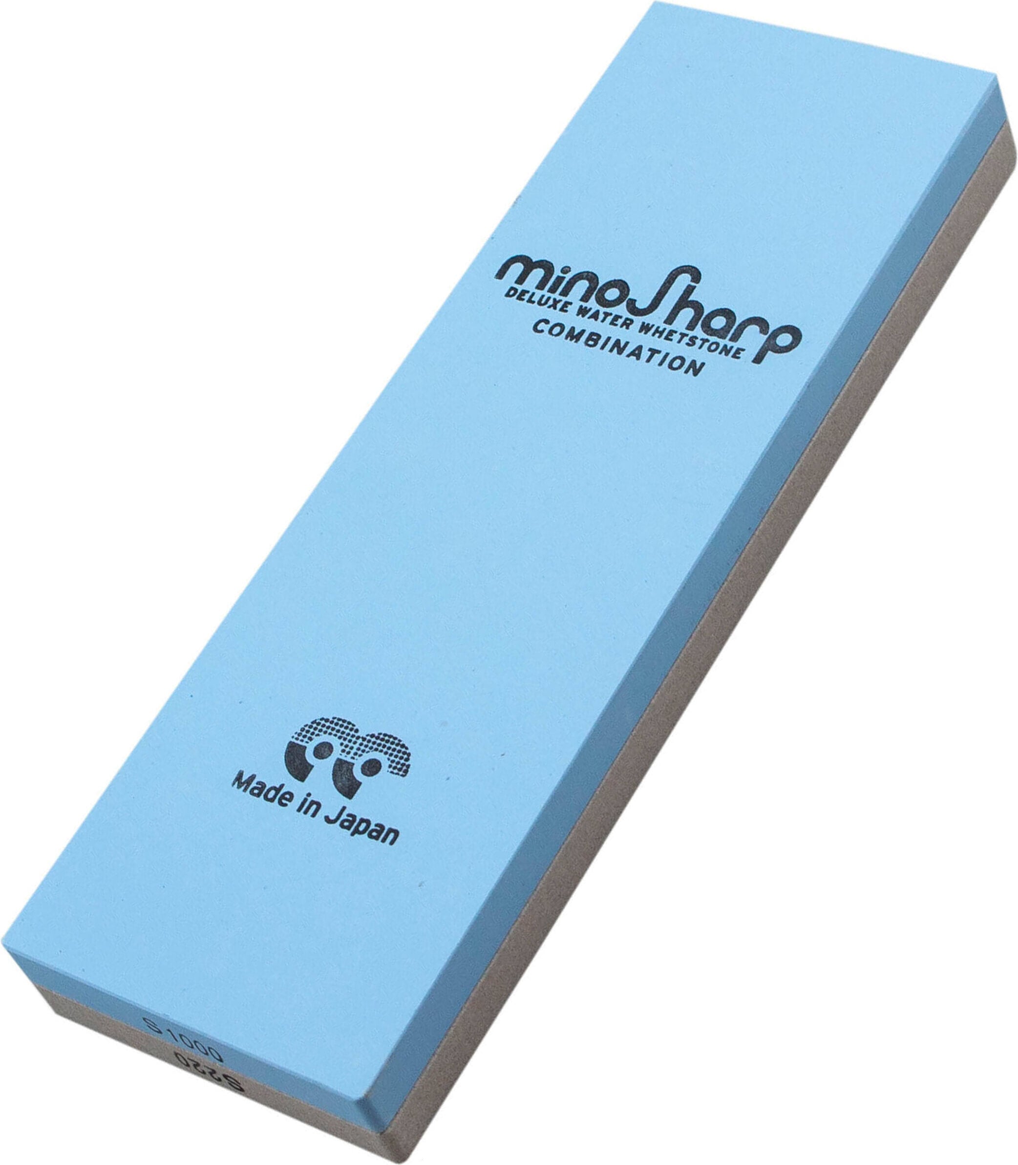 Kamień do ostrzenia noży MinoSharp 220/1000 ceramiczny z prowadnicą