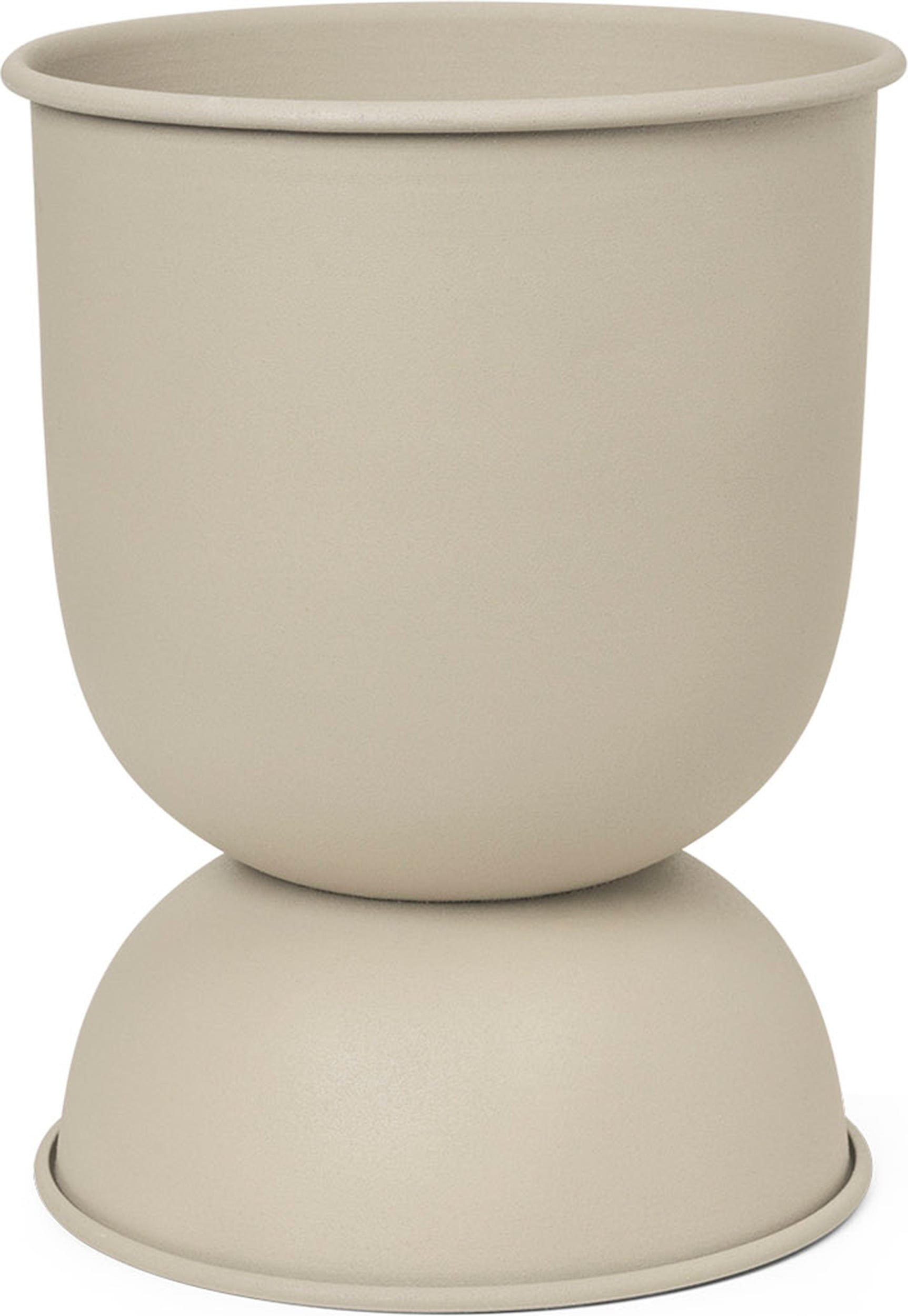 Osłonka na doniczkę Hourglass XS w kolorze kaszmiru