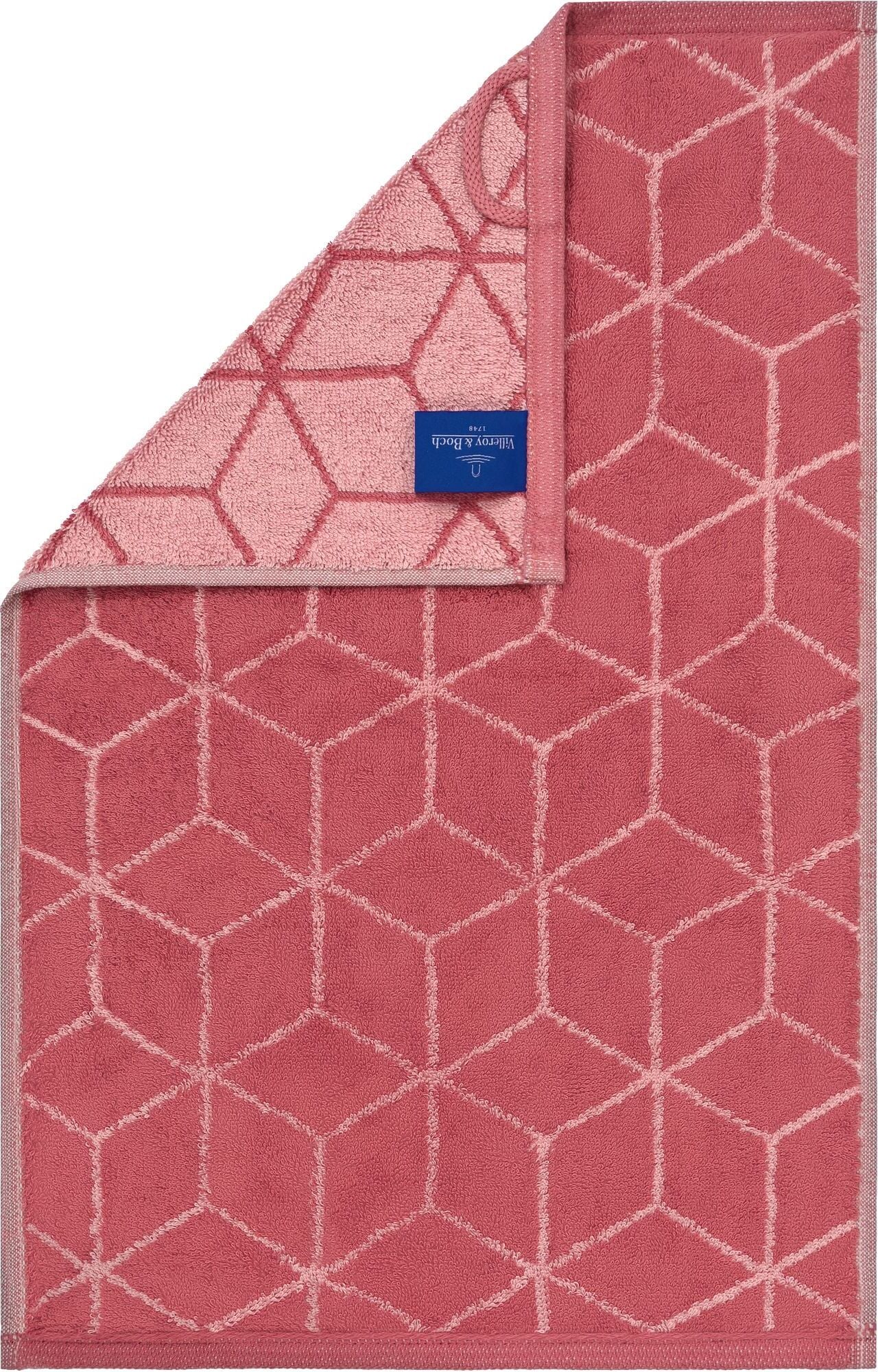 Ręcznik Coordinates Carre 30 x 50 cm koralowy