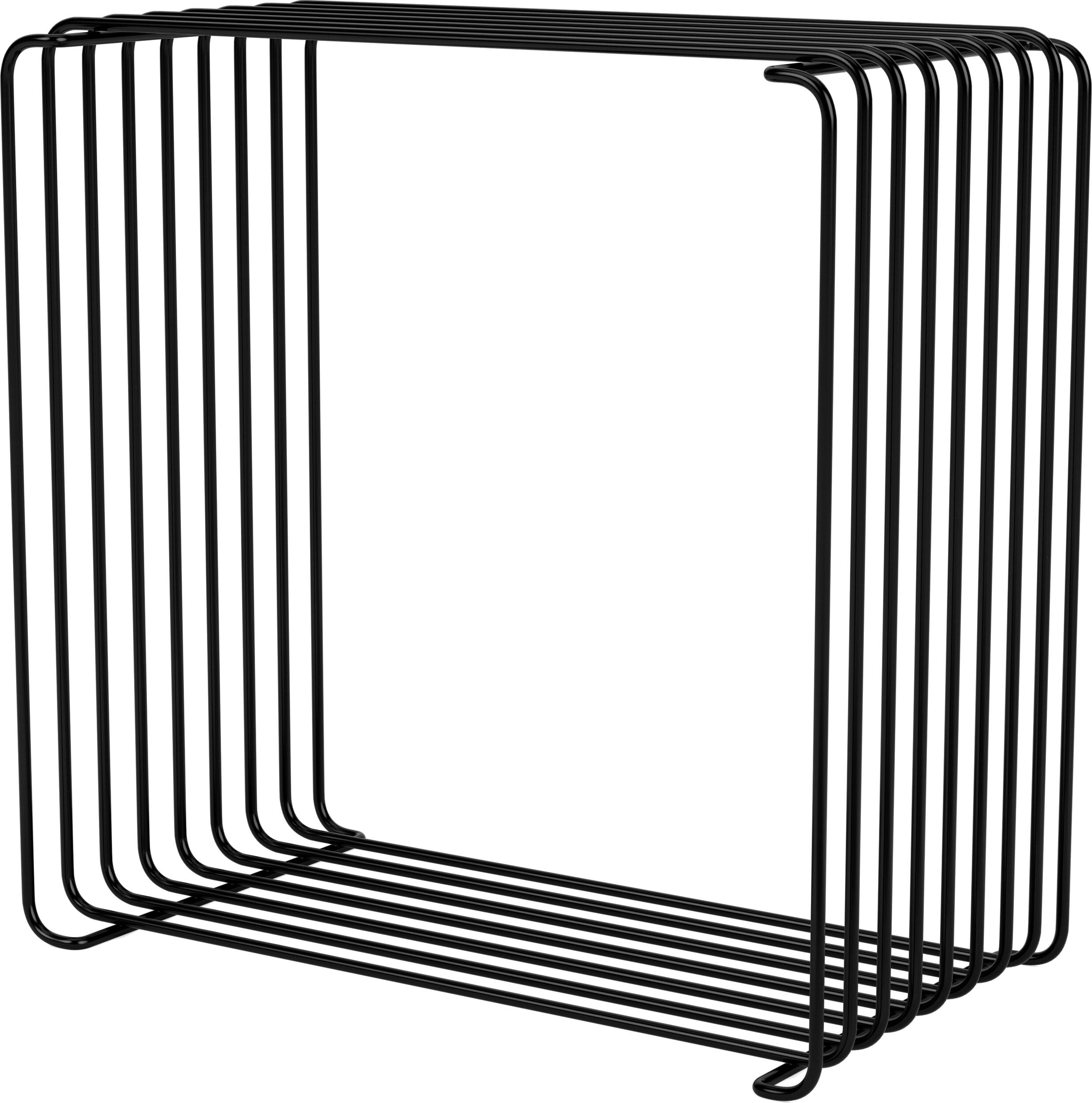 System modułowy Panton Wire 34 8 x 18 8 x 34 8 cm czarny