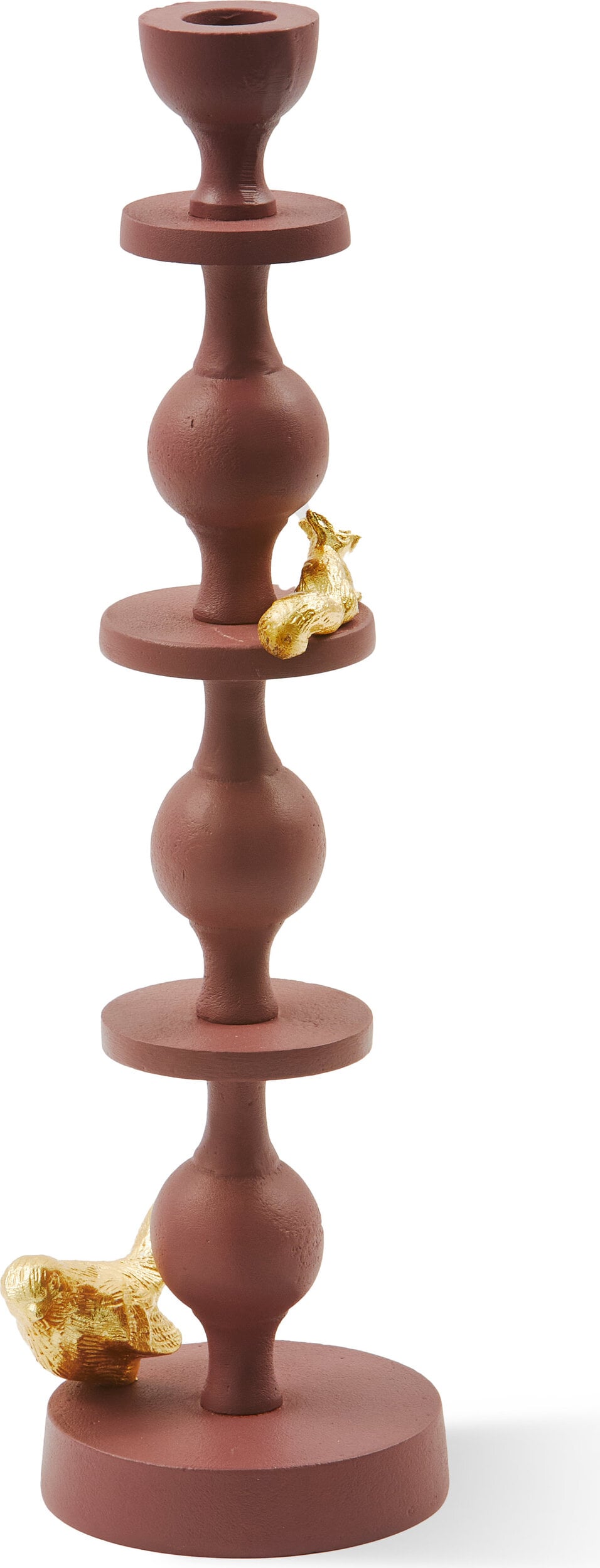 Świecznik na klasyczną świecę Climbing Pole 37 cm fioletowy
