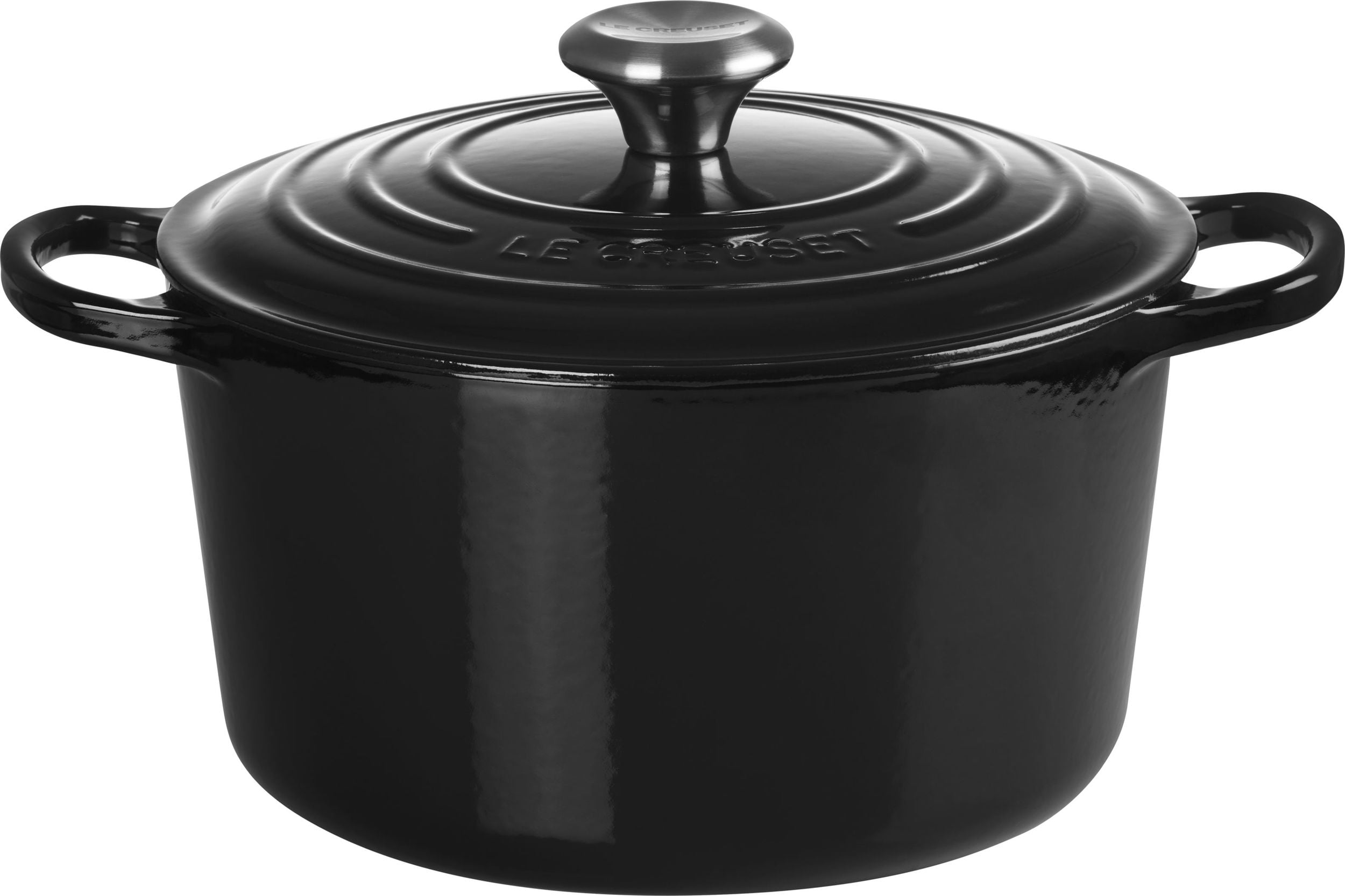Garnek Le Creuset wysoki 6 3 l czarny