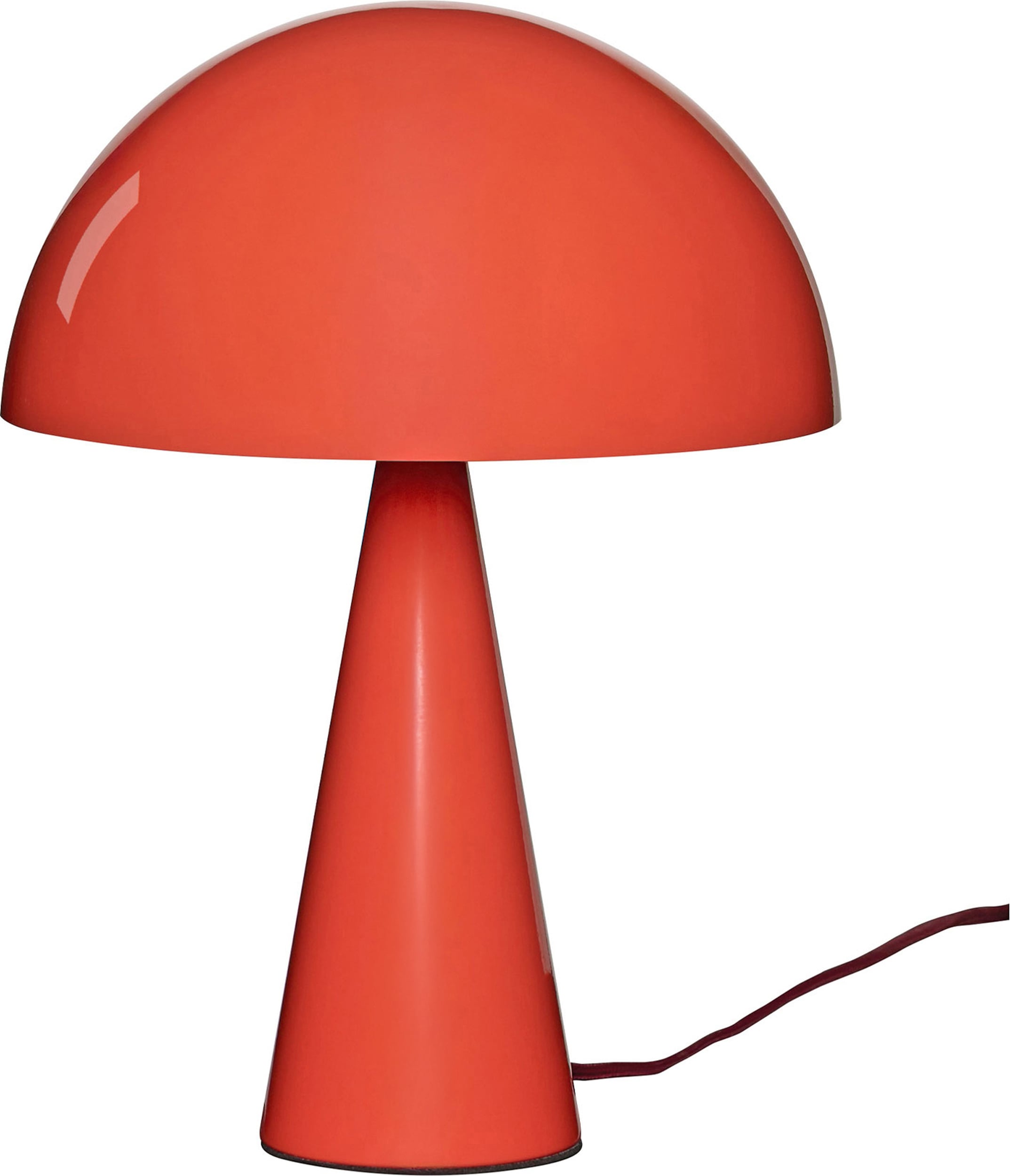 Lampa stołowa Mush mini czerwona